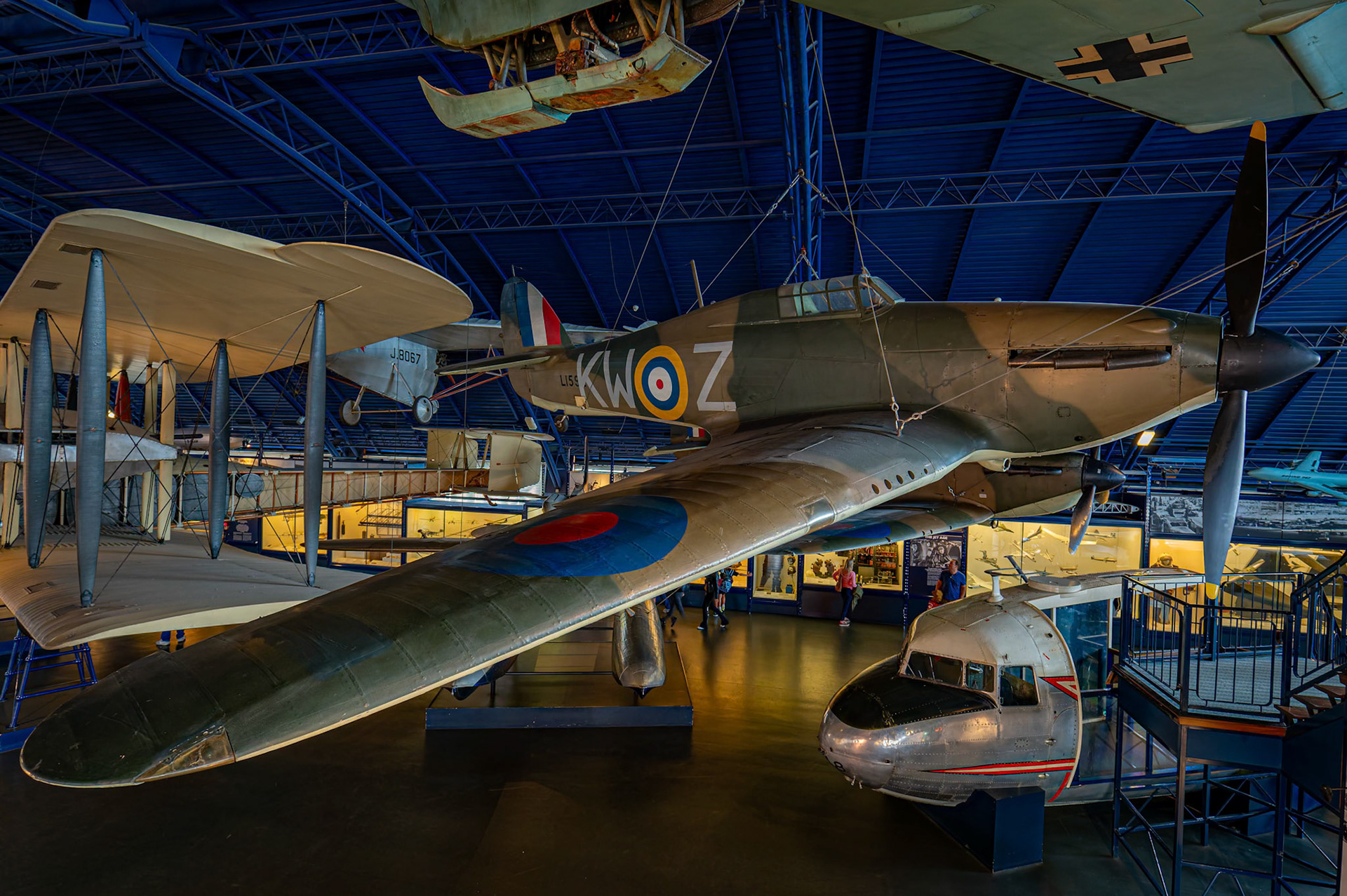 Hawker Hurricane I on display in the Science Museum, London
