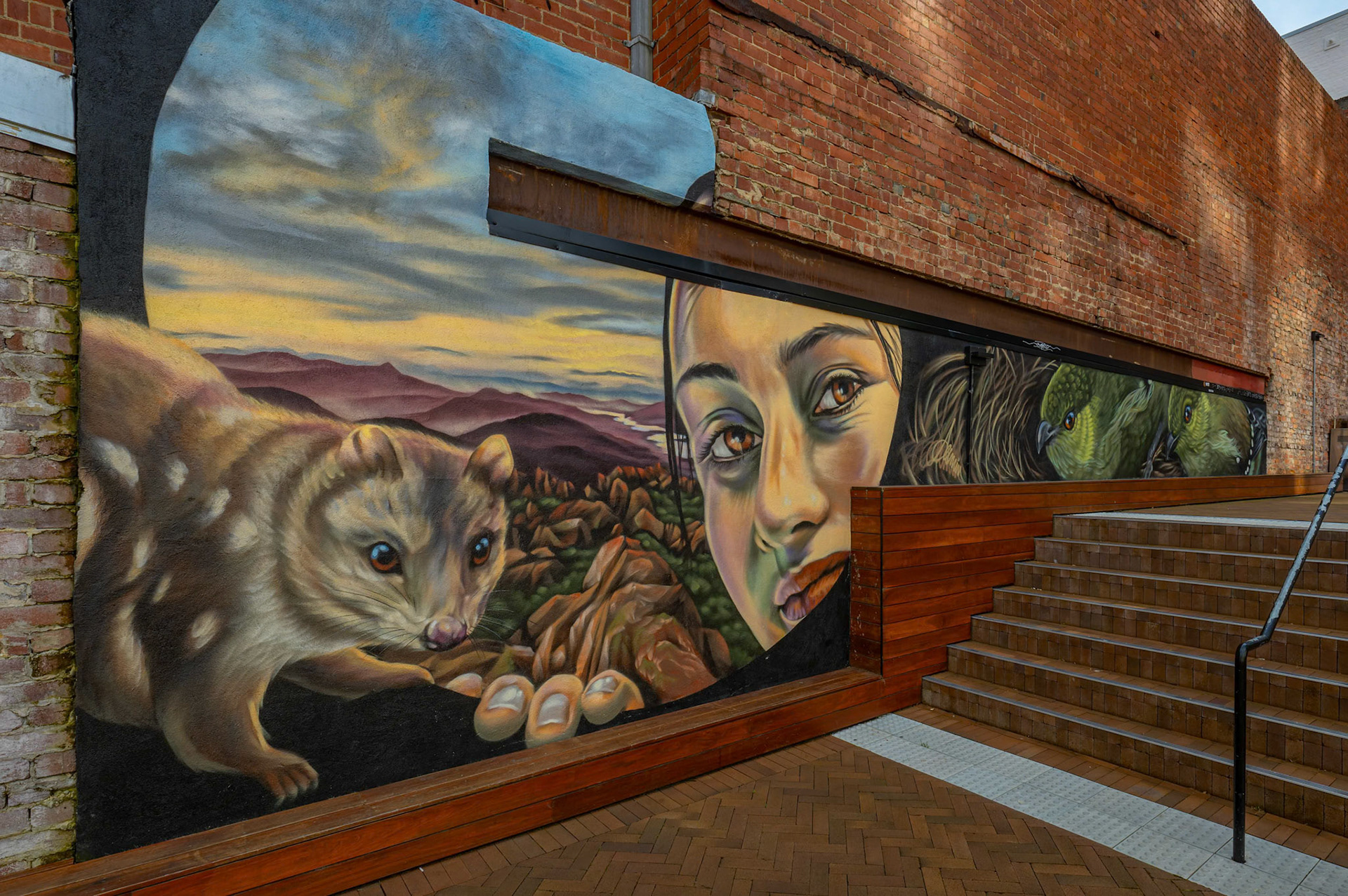 Street Art around Hobart in Tasmania, Australia