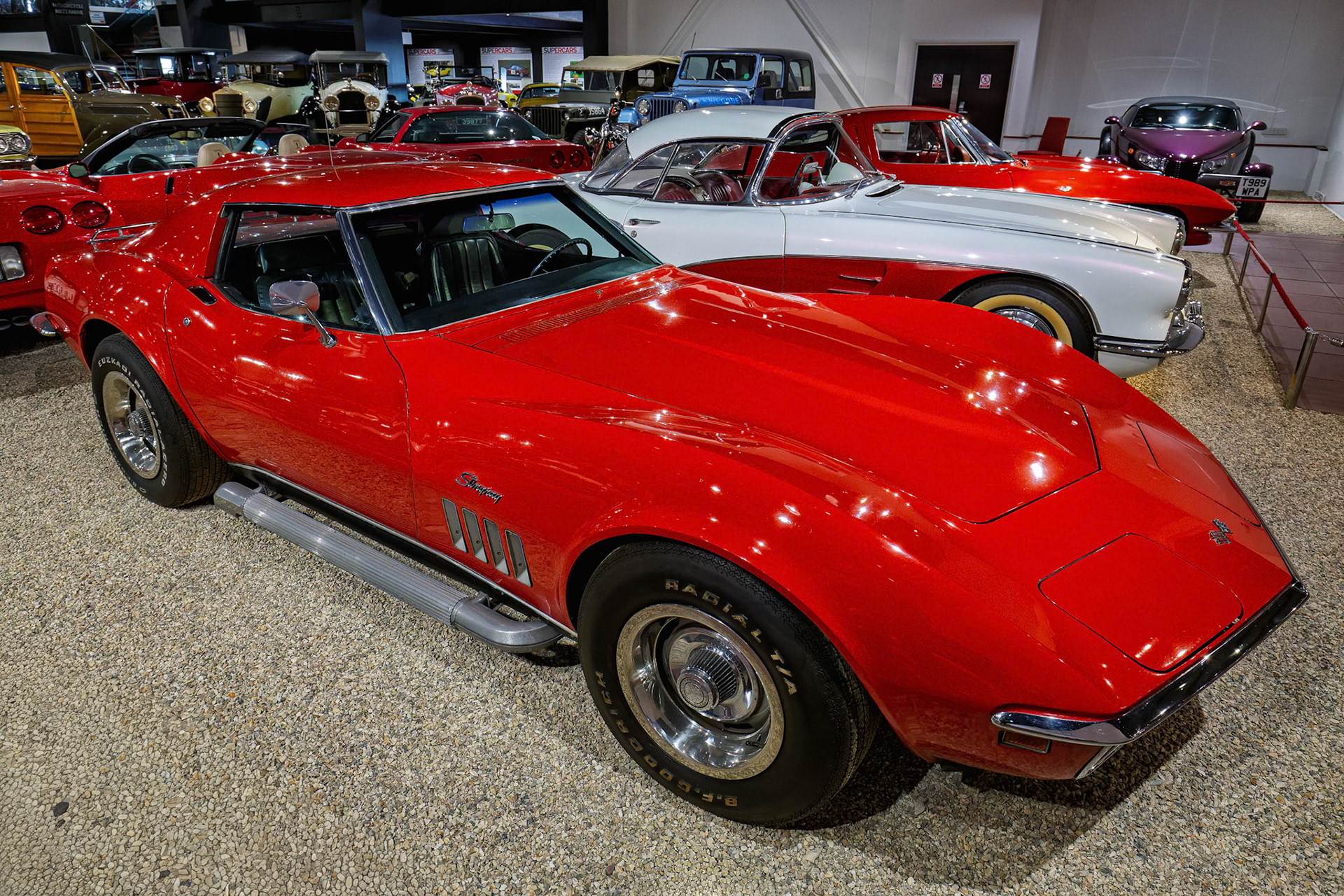 1968 Chevrolet Corvette at the Haynes International Motor Museum in Somerset. England