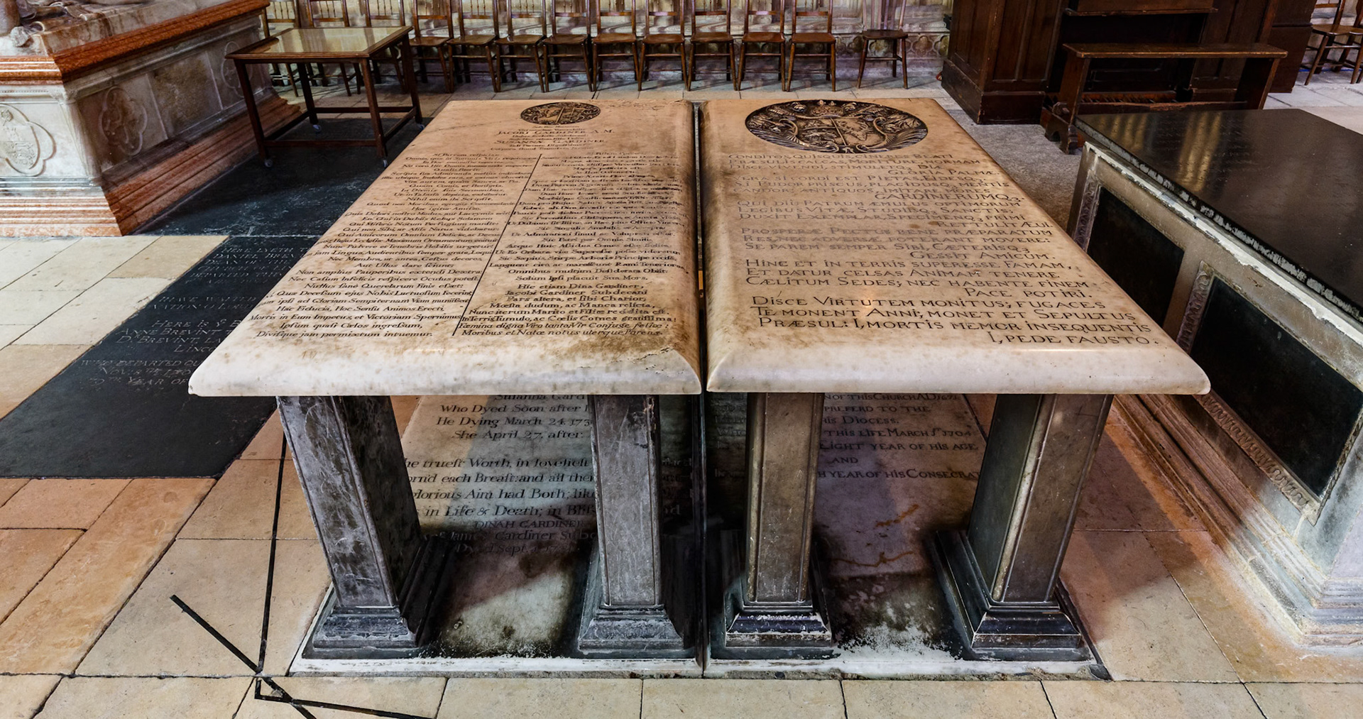 Inside Lincoln Cathedral, England