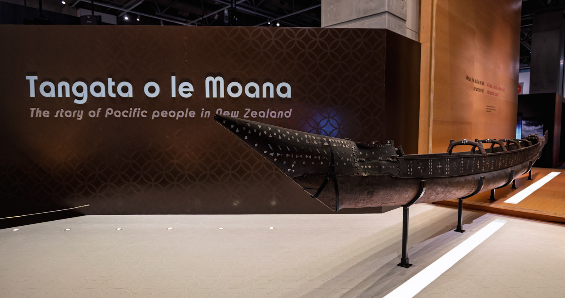A display at Museum of New Zealand Te Papa Tongarewa in Wellington, New Zealand