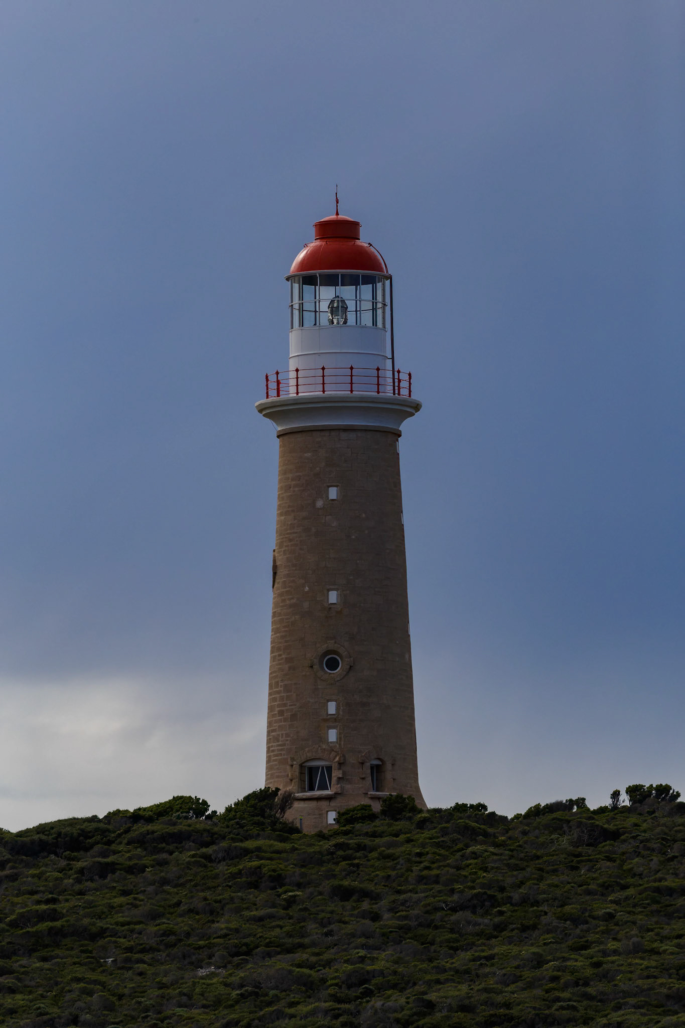 Lighthouse at Admirals Arch on Kangaroo Island, Australia