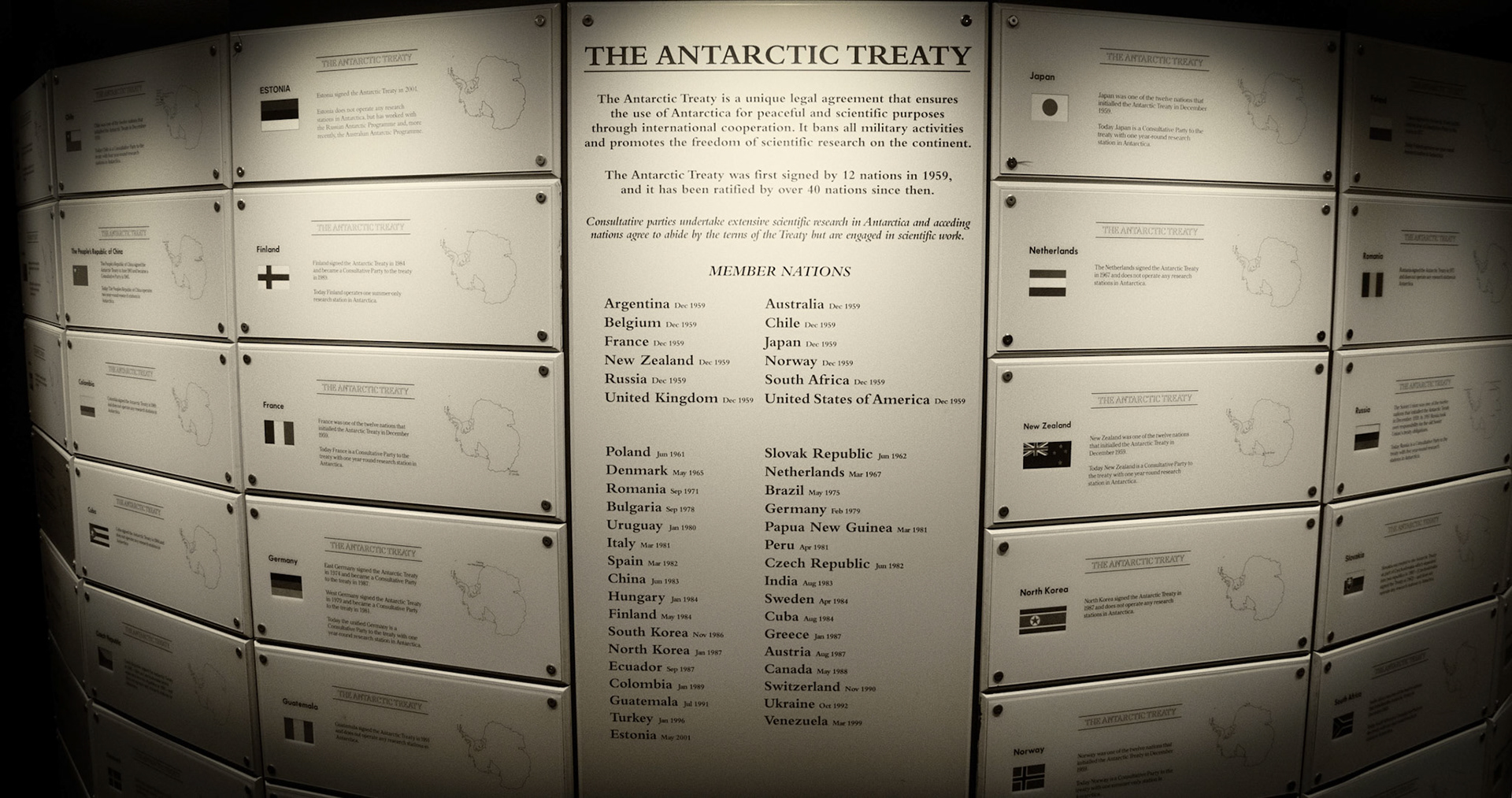 The International Antarctic Centre in Christchurch, New Zealand