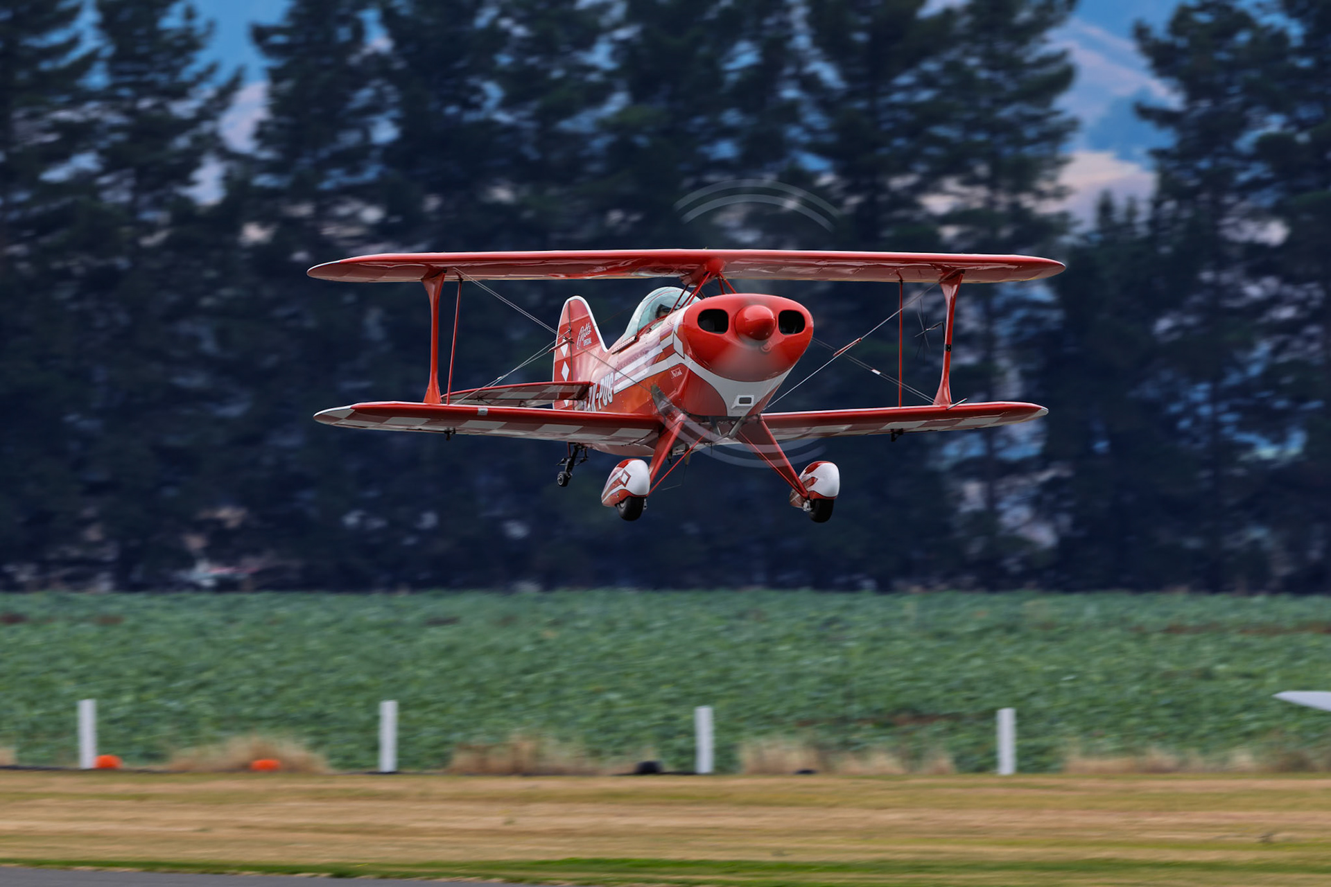 Pitts S-1S [ZK-PUG] on display at Warbirds over Wanaka, New Zealand