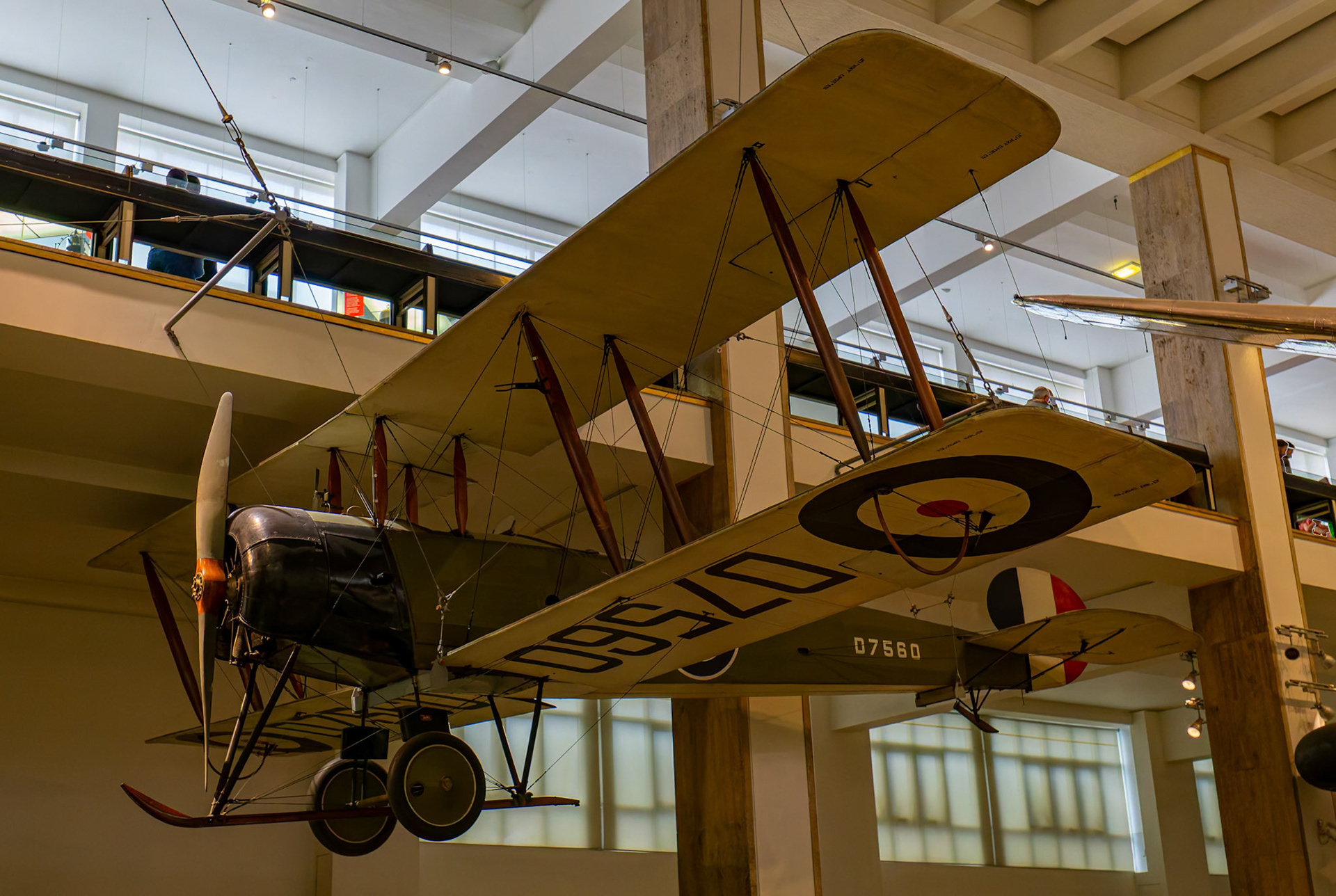 1917 Avro 504K on display in the Science Museum, London