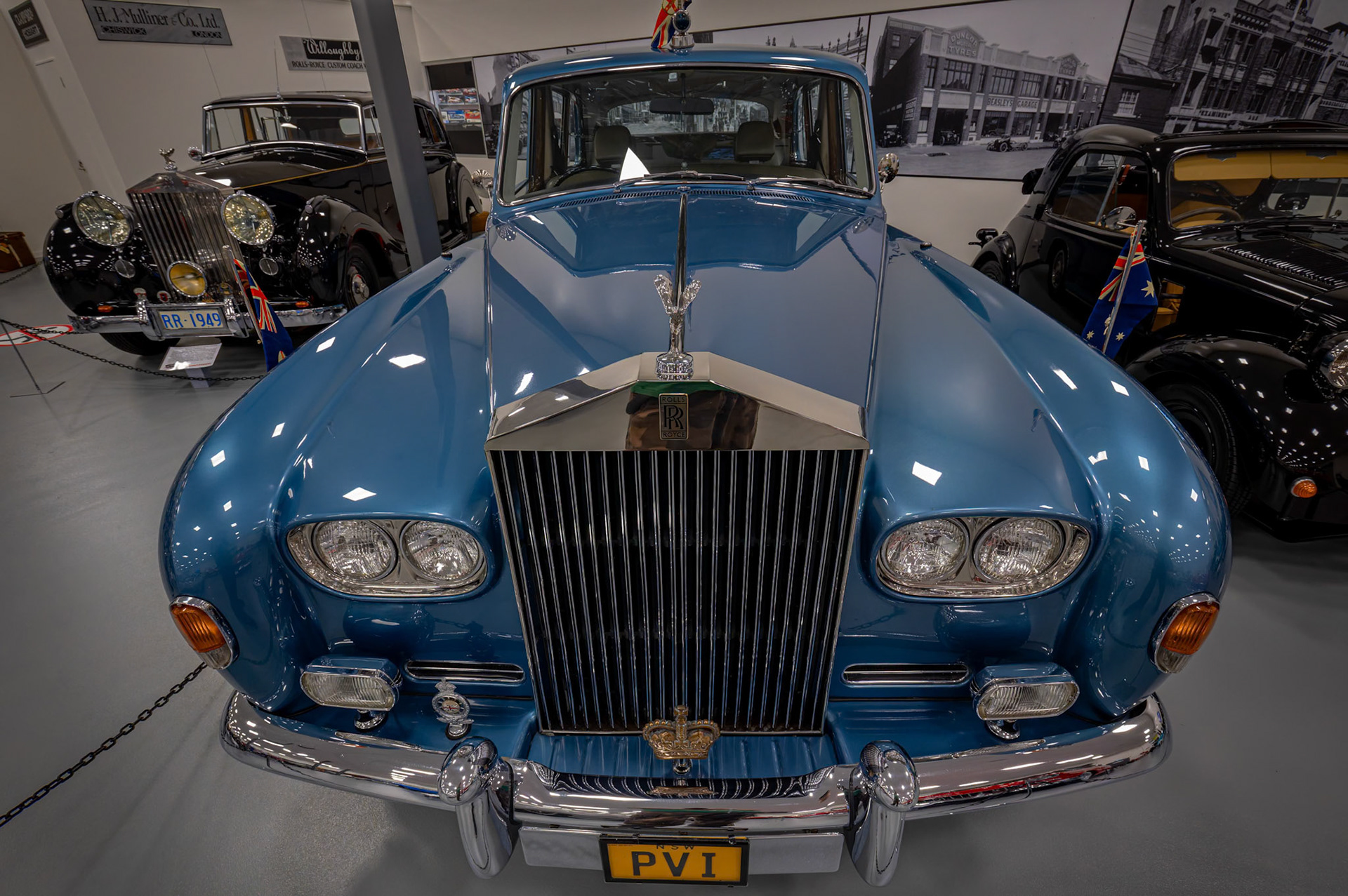 1976 Rolls Royce Phantom VI at National Automobile Museum of Tasmania in the city of Launceston in Tasmania, Australia