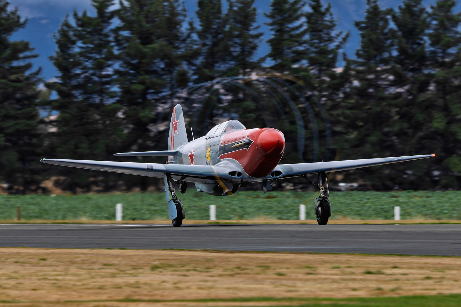 Yakovlev Yak-3M (Full Noise) [ZK-VVS] on display at Warbirds over Wanaka, New Zealand