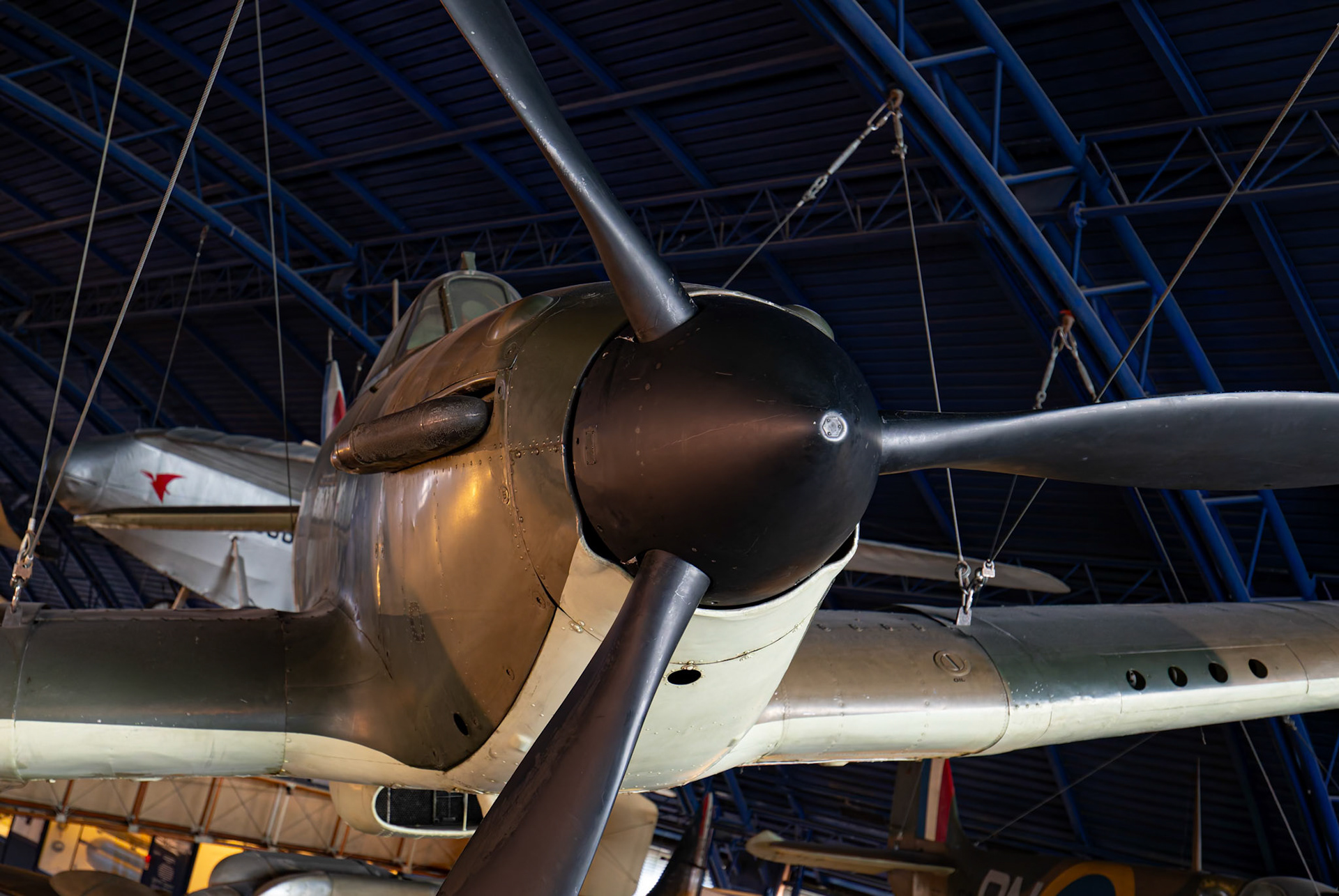 Hawker Hurricane I on display in the Science Museum, London