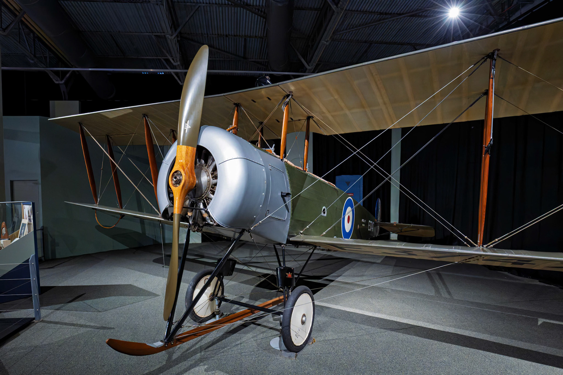 Avro 504K at the RAAF Museum Point Cook in Victoria, Australia