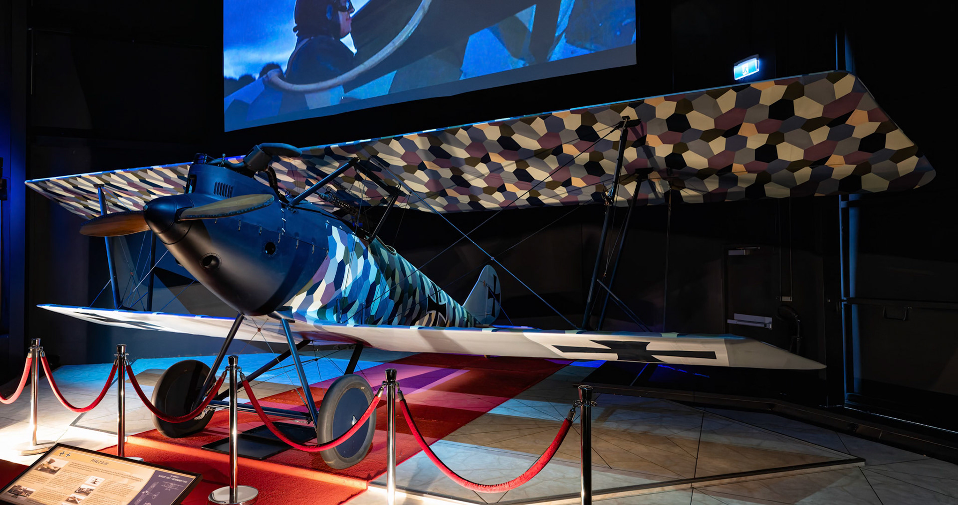 Pfalz D.III at Omaka Aviation Heritage Centre in Blenheim, New Zealand