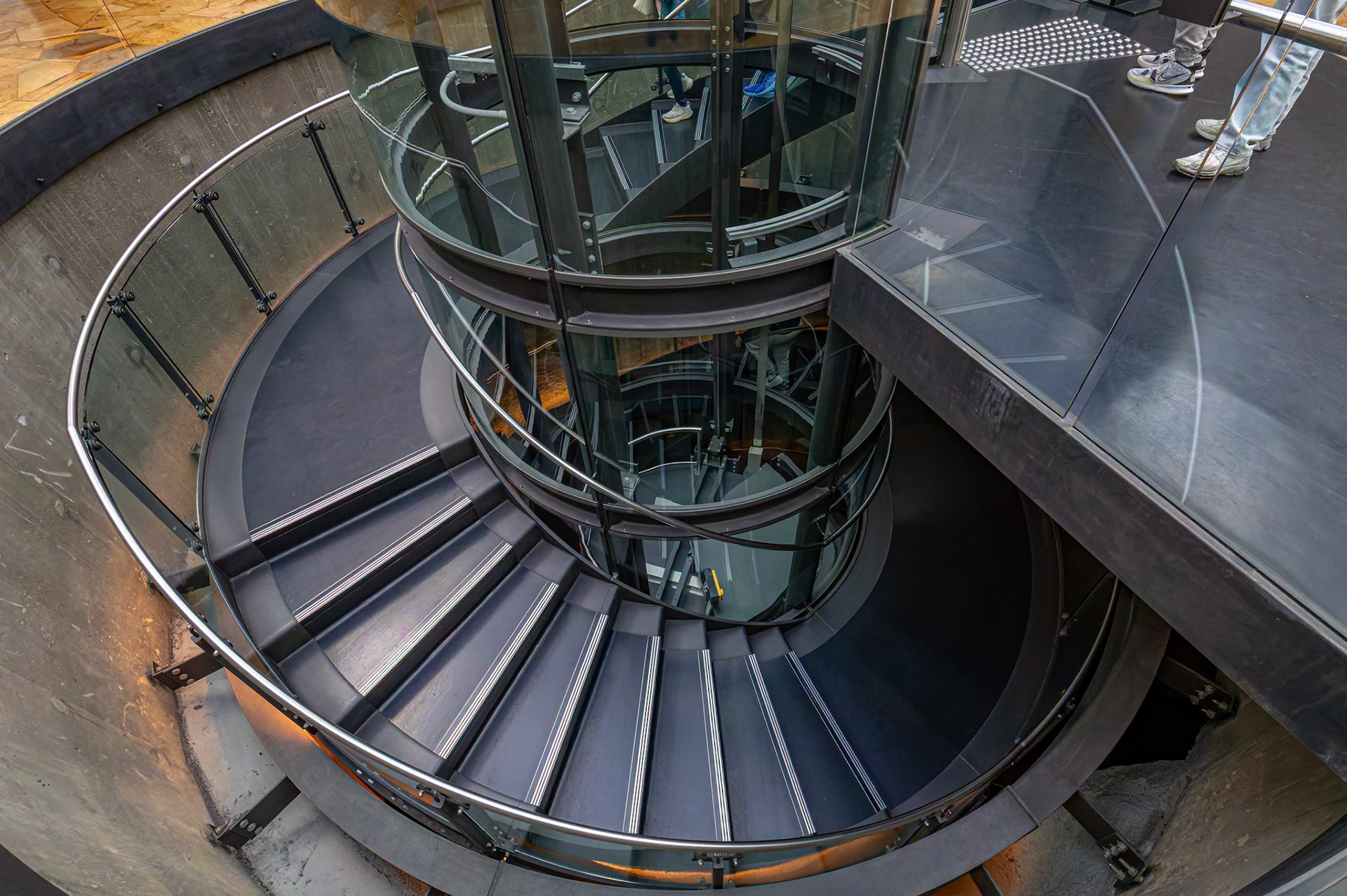 Inside Museum of Old and New Art (MONA) in Hobart, Tasmania