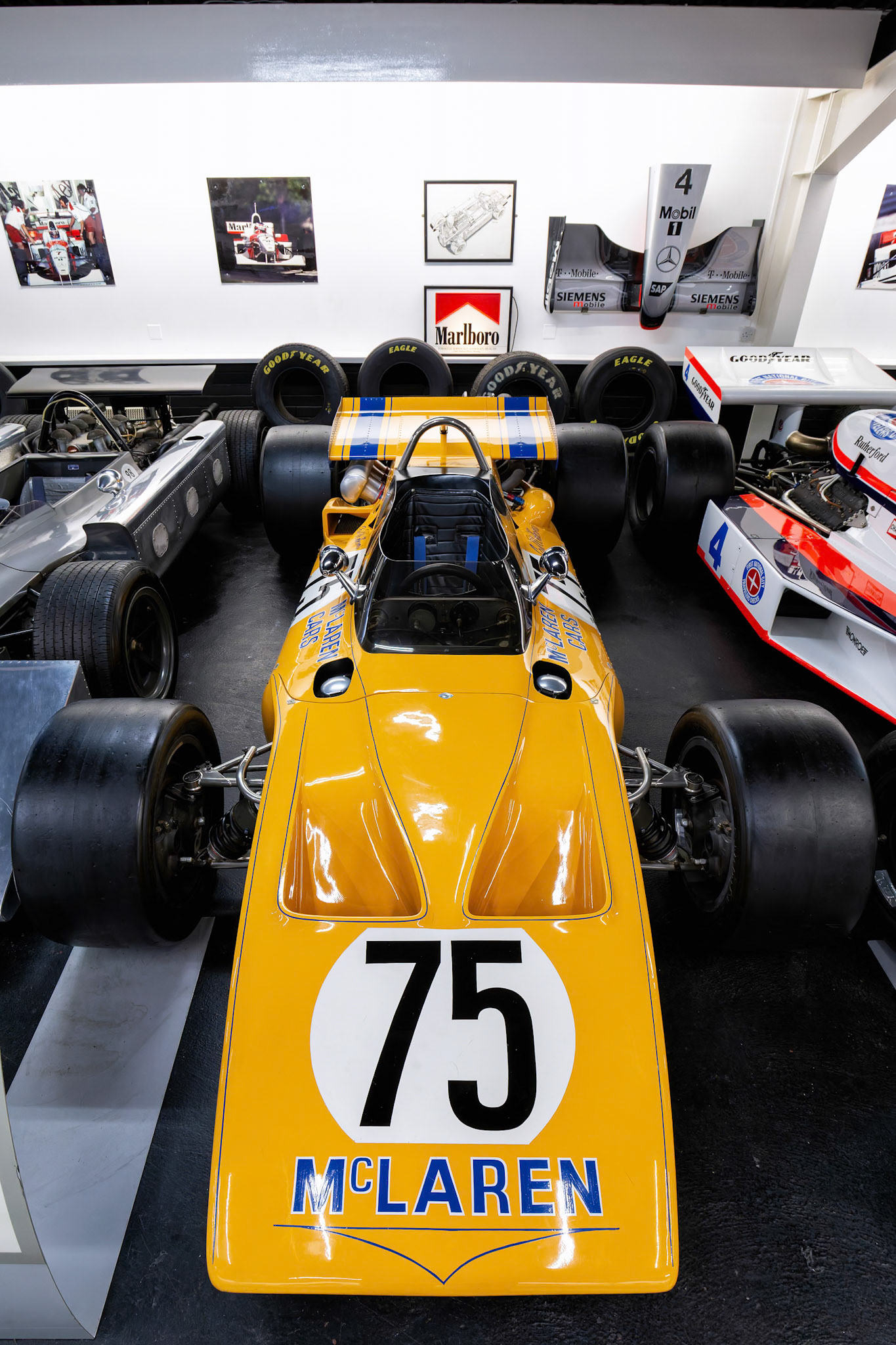 1969 McLaren M15 Indianapolis Car at Donington Park Museum, England