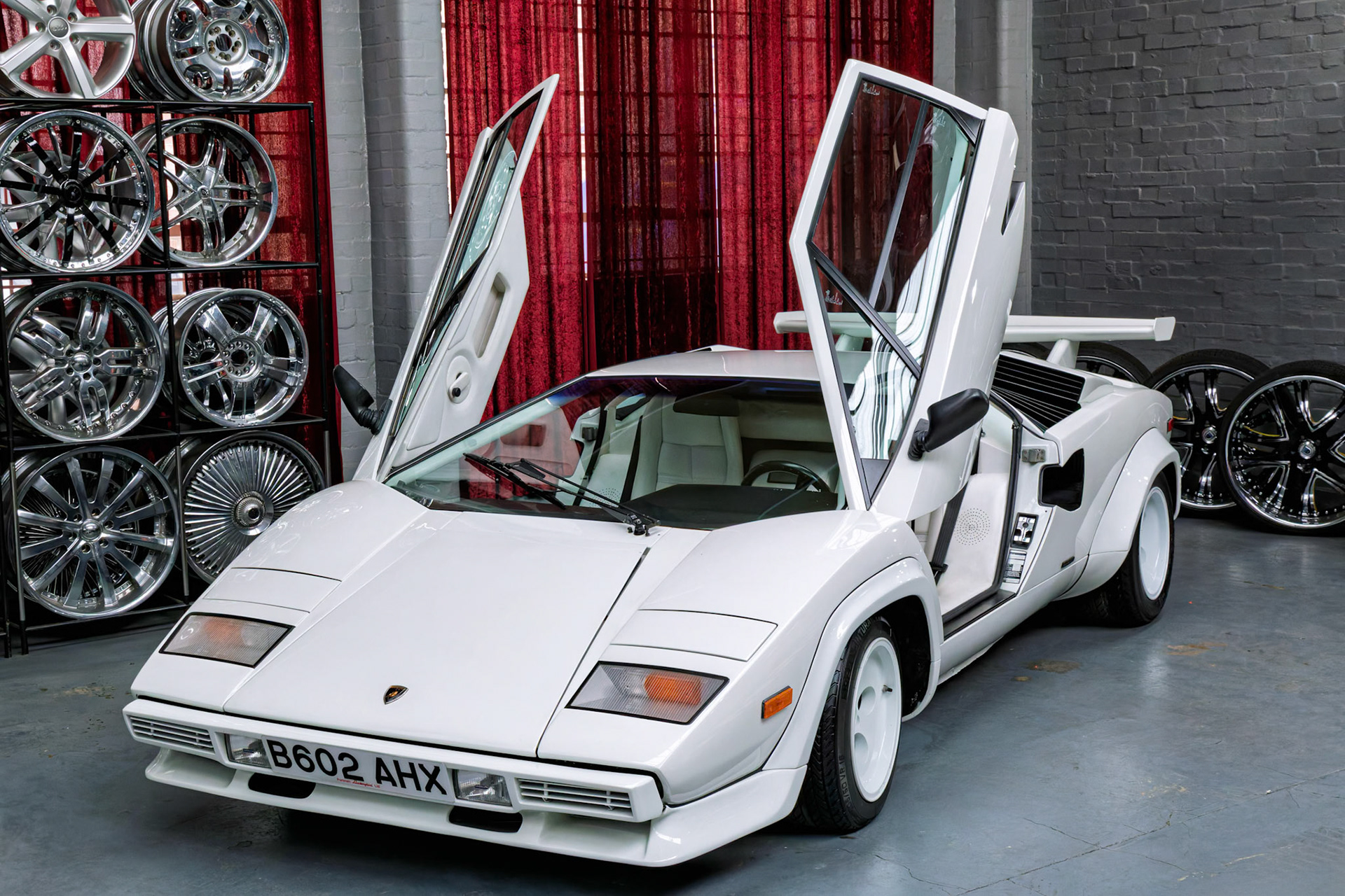 1983 Lamborghini Countach S at the London Motor Museum, England