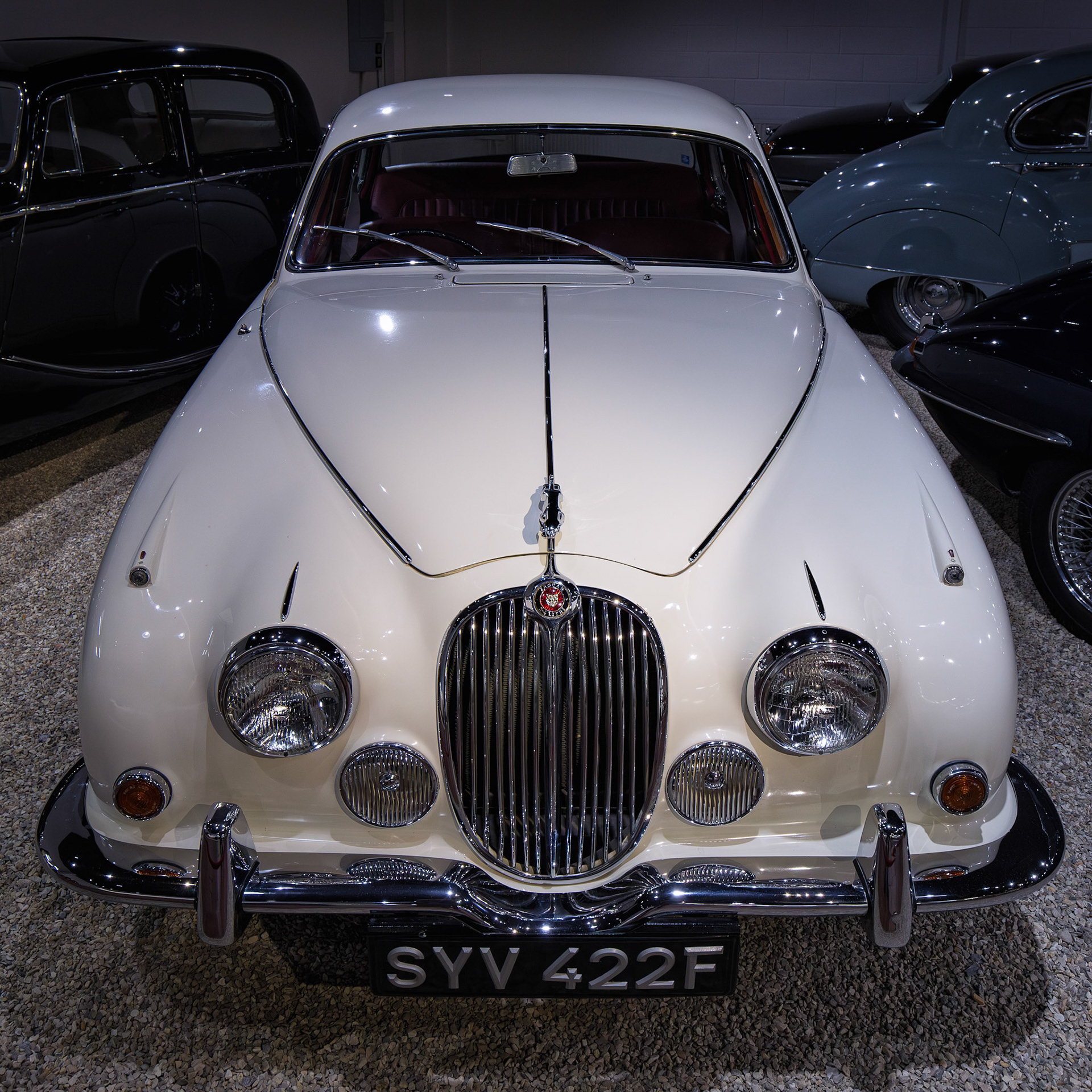 1968 Jaguar 204 Mk2 2.4 litre Saloon at the Haynes International Motor Museum in Somerset. England