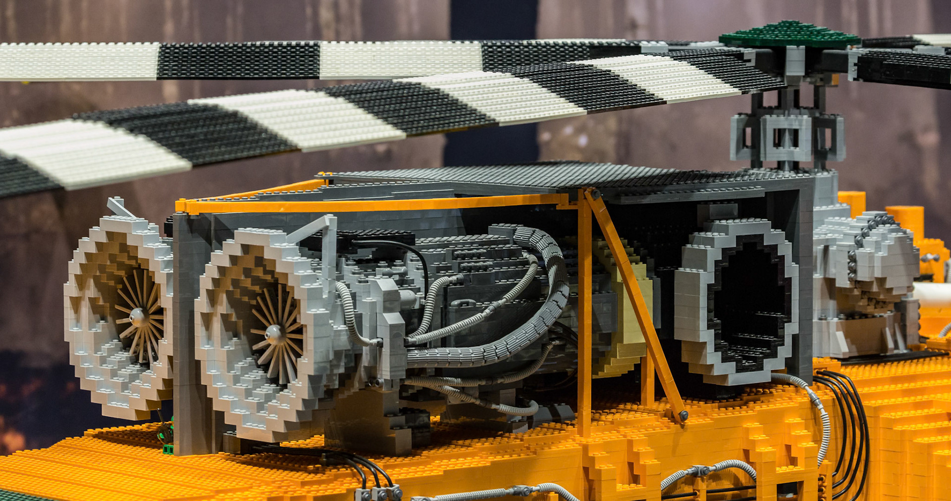 Elvis Lego Creation at the Brickman Experience at the Gold Coast, Australia
