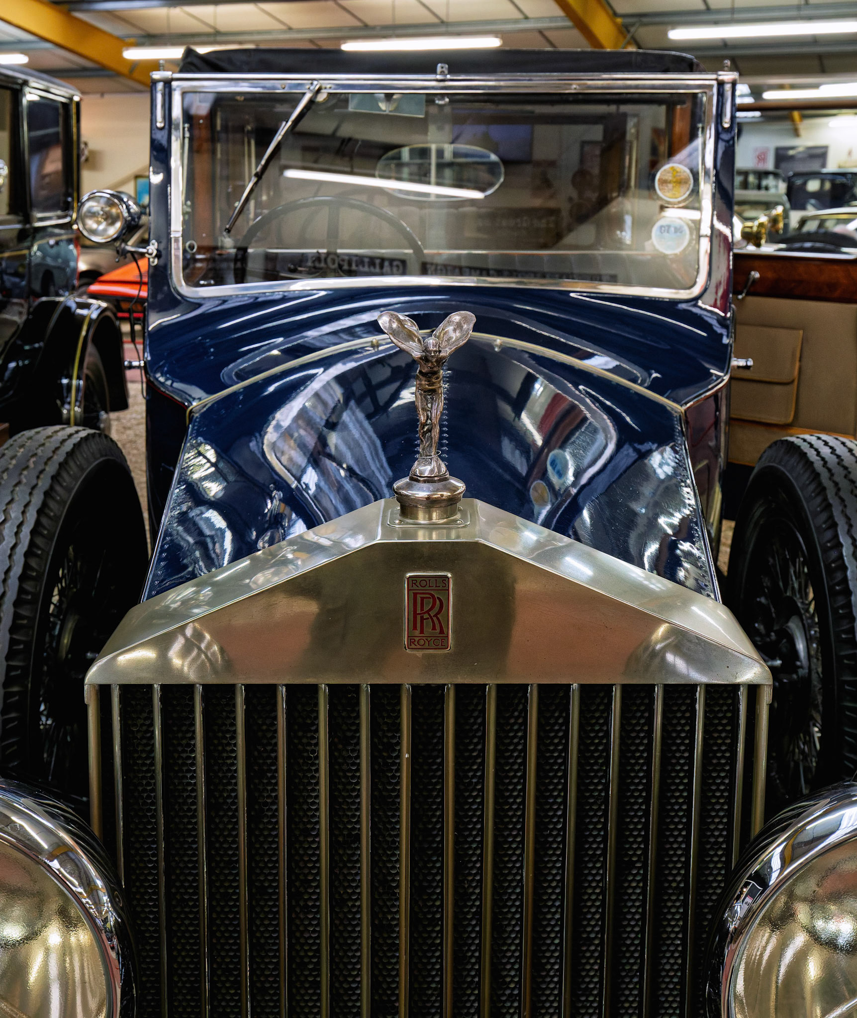 1930 Rolls Royce Phantom II Sedanca de Ville at the Haynes International Motor Museum in Somerset. England