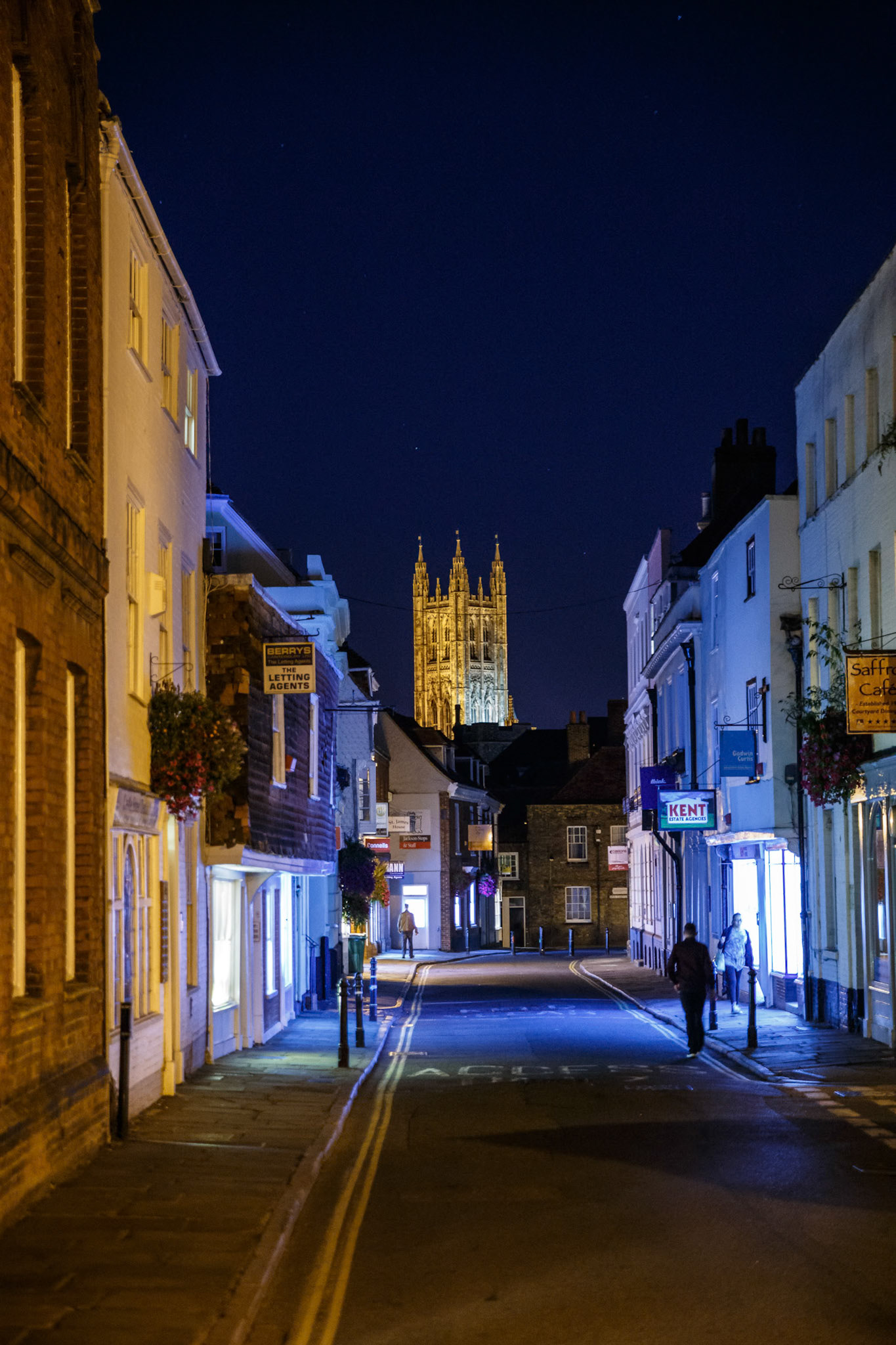 Streets of Canterbury, England