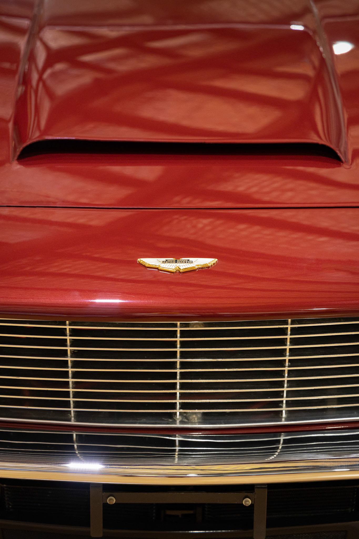 1970 Aston Martin DBS Coupe at the Gold Coast Motor Museum in Upper Coomera in Queensland, Australia