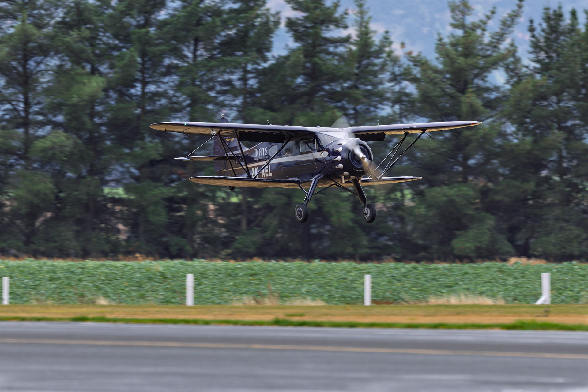 Waco UOC [ZK-AEL] on display at Warbirds over Wanaka, New Zealand