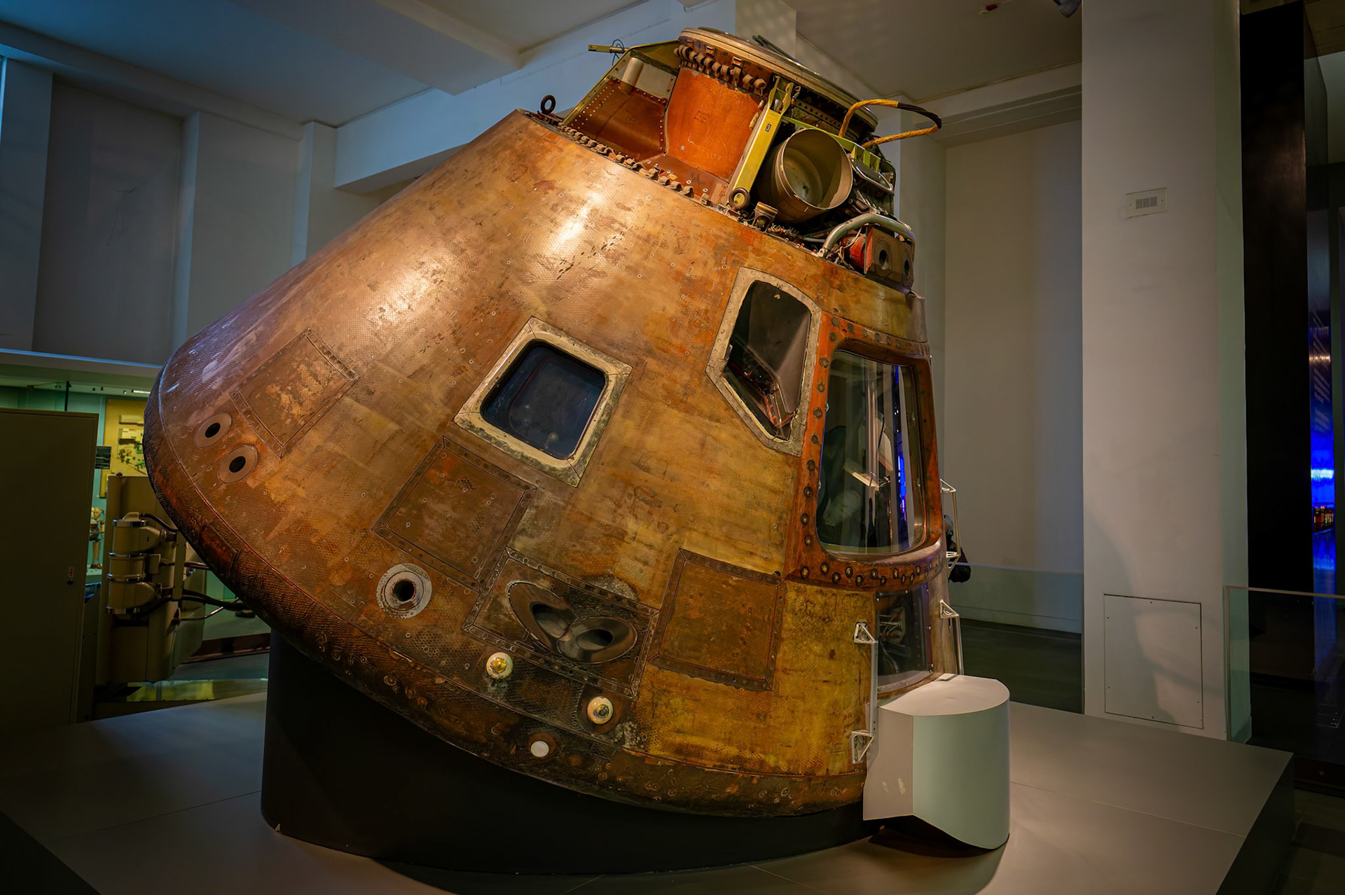 Apollo 10 Capsule in the Science Museum, London