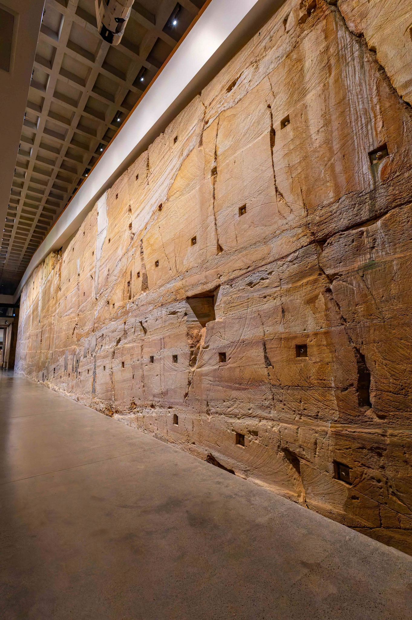 Inside Museum of Old and New Art (MONA) in Hobart, Tasmania