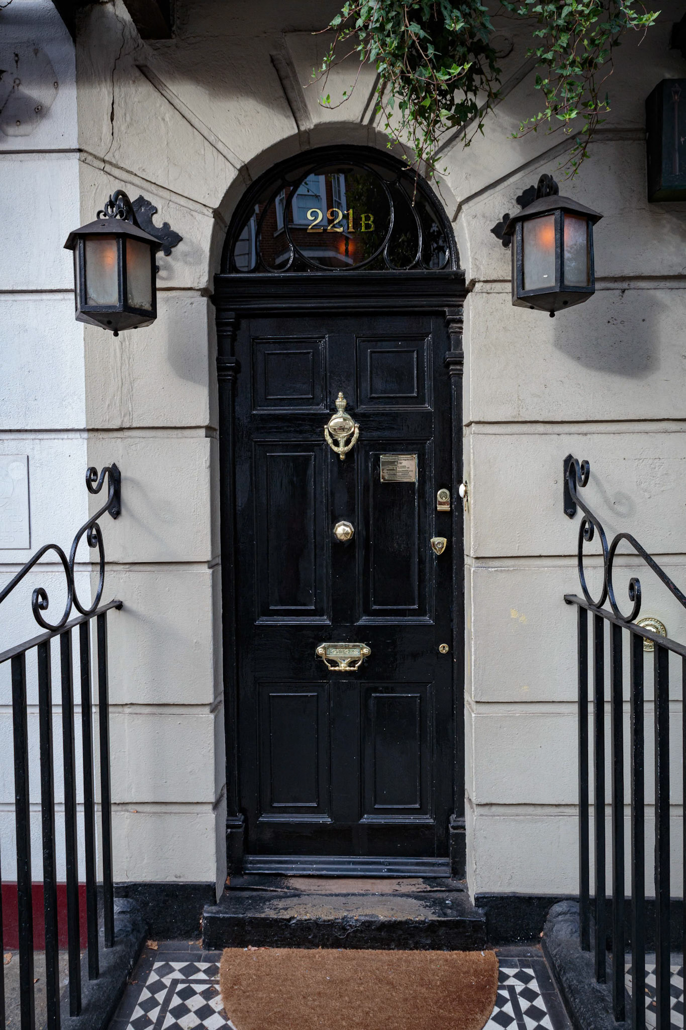 Entrance of 221B Baker Street, London
