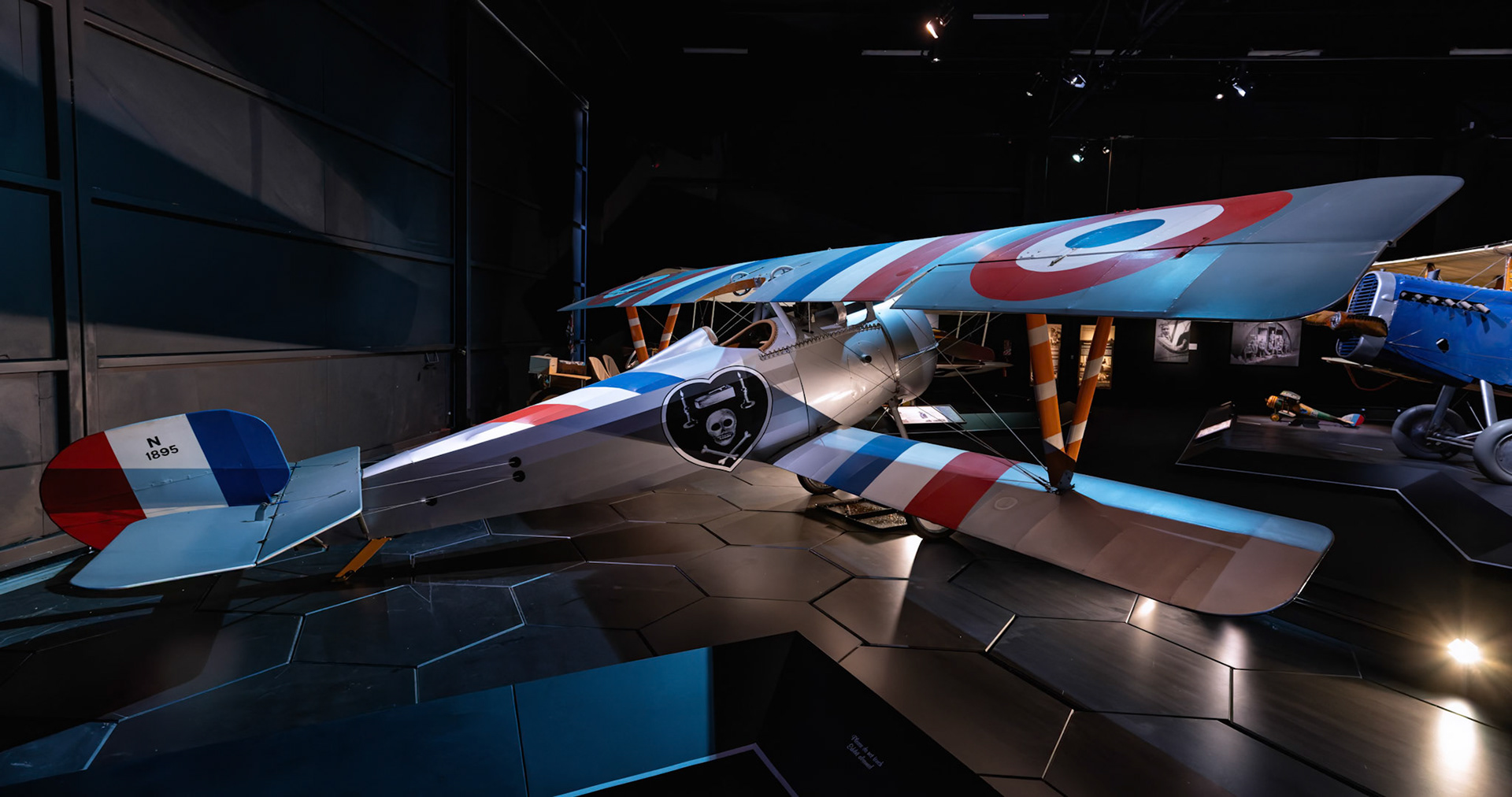Nieuport 24 at Omaka Aviation Heritage Centre in Blenheim, New Zealand