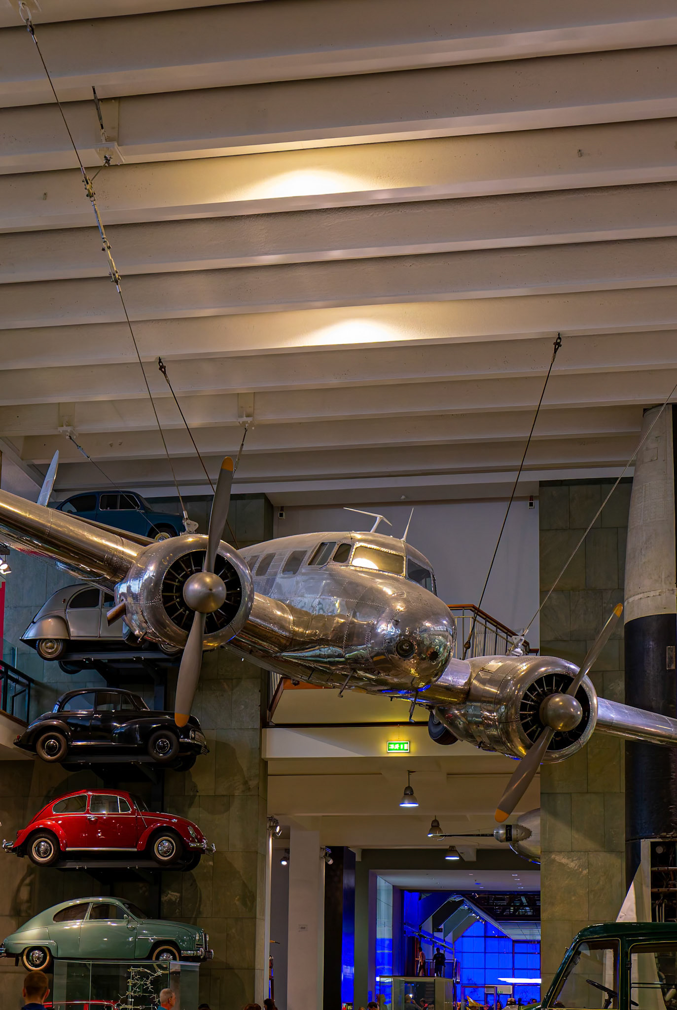 Static Aircraft display in the Science Museum, London