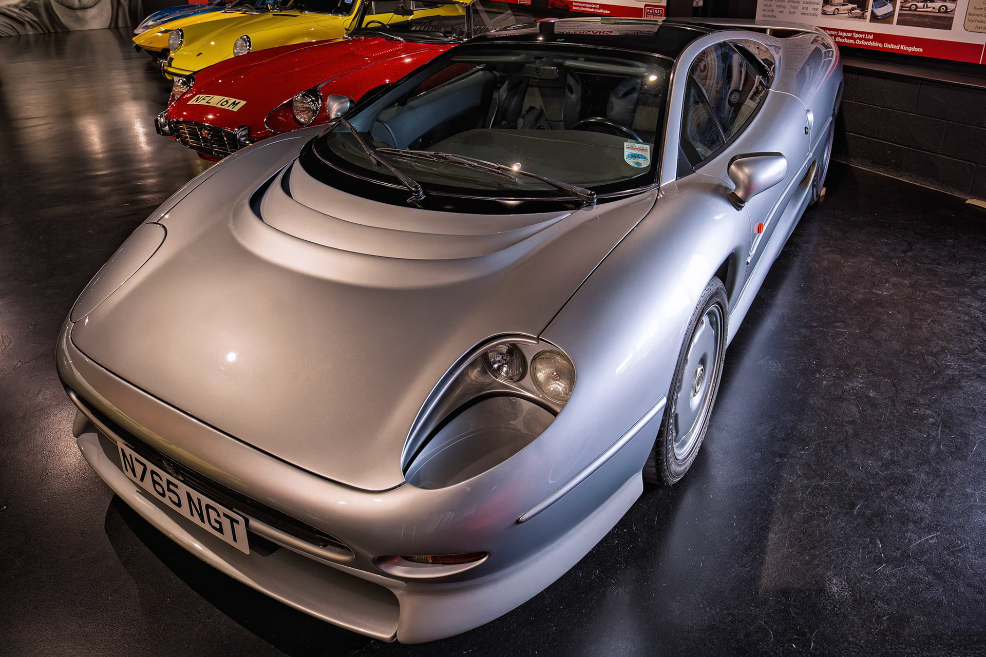 1995 Jaguar XJ220 at the Haynes International Motor Museum in Somerset. England