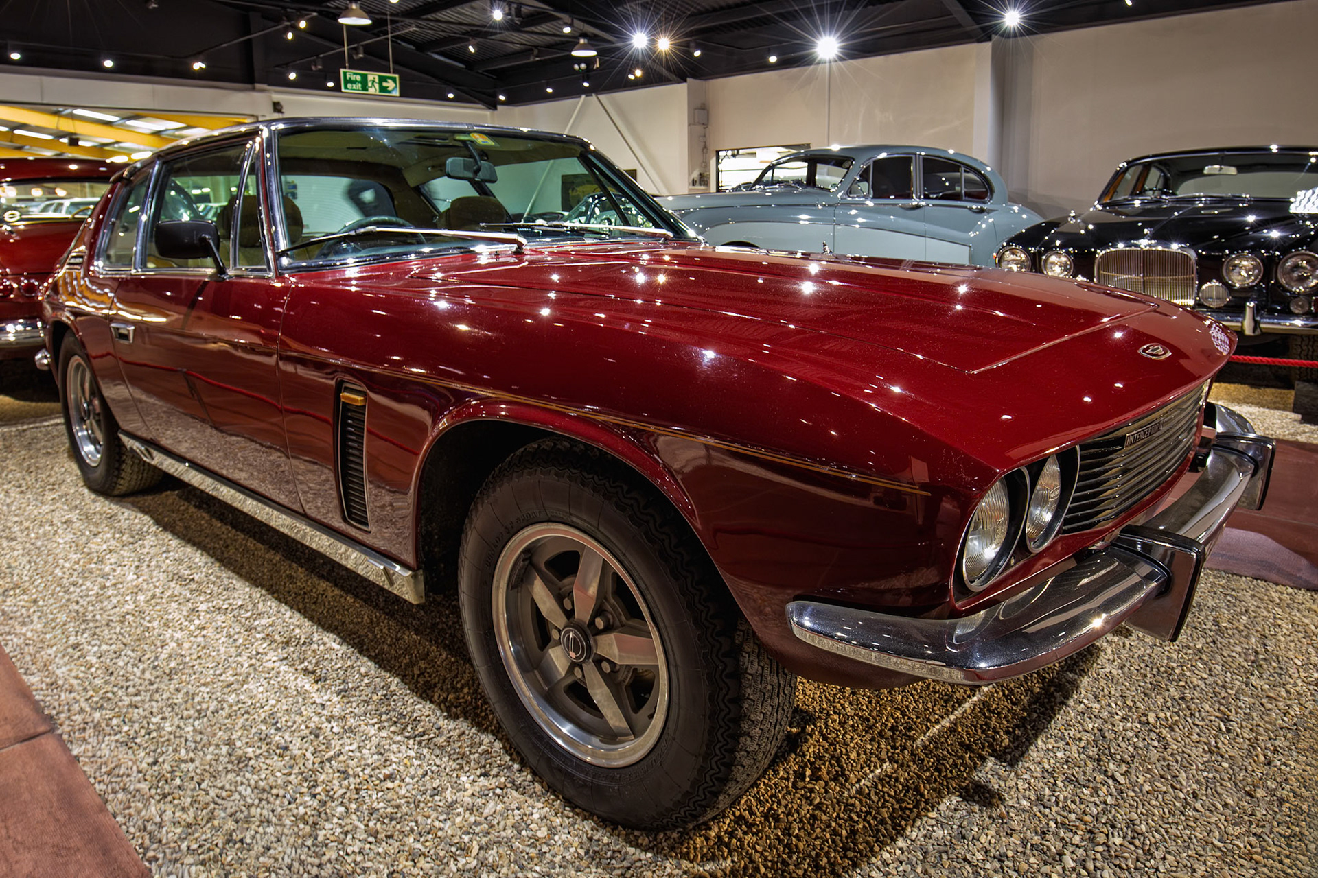 1973 Jensen Interceptor Mark 3 at the Haynes International Motor Museum in Somerset. England