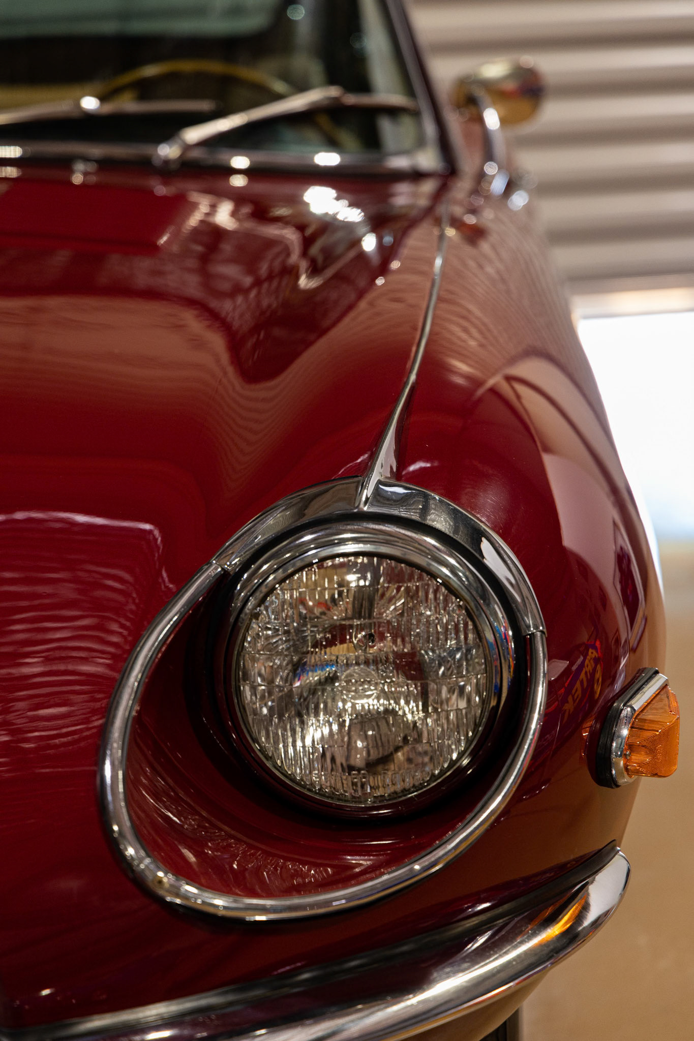 1971 E-Type Jaguar at the Gold Coast Motor Museum in Upper Coomera in Queensland, Australia