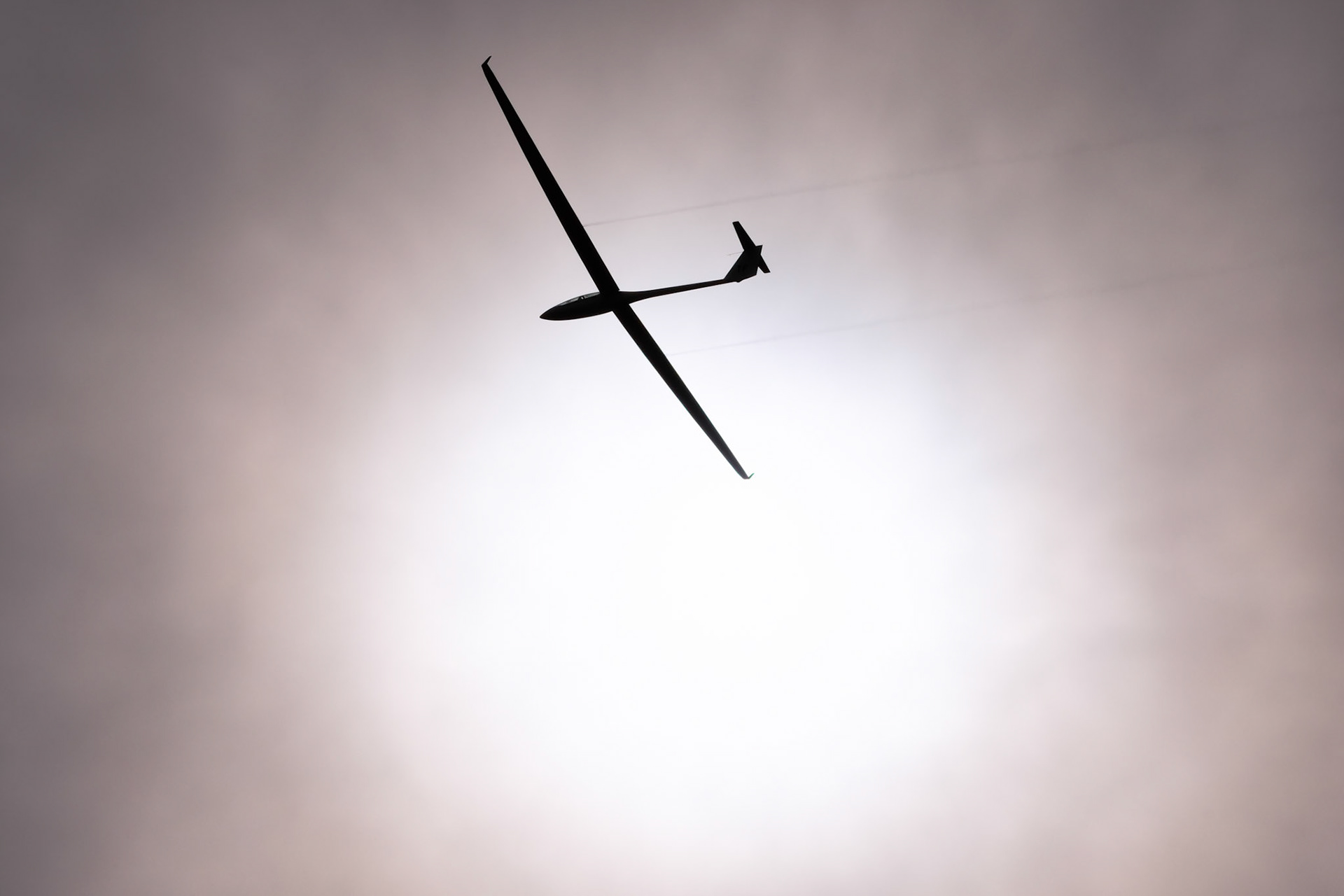 Glider (Doug Hamilton) on display at Warbirds over Wanaka, New Zealand