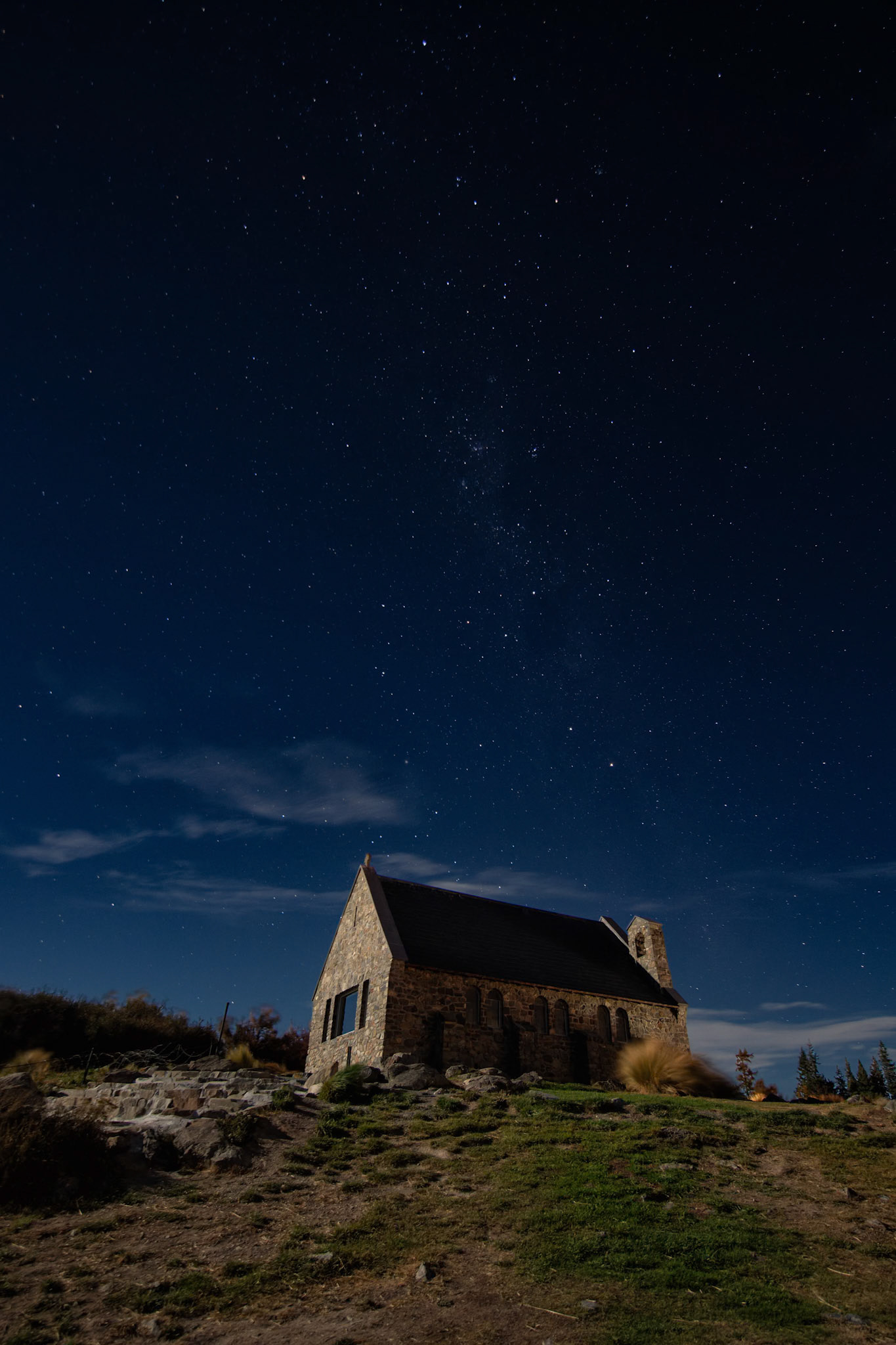 The Church of the Good Shephard in Lake Tekapo, New Zealand
