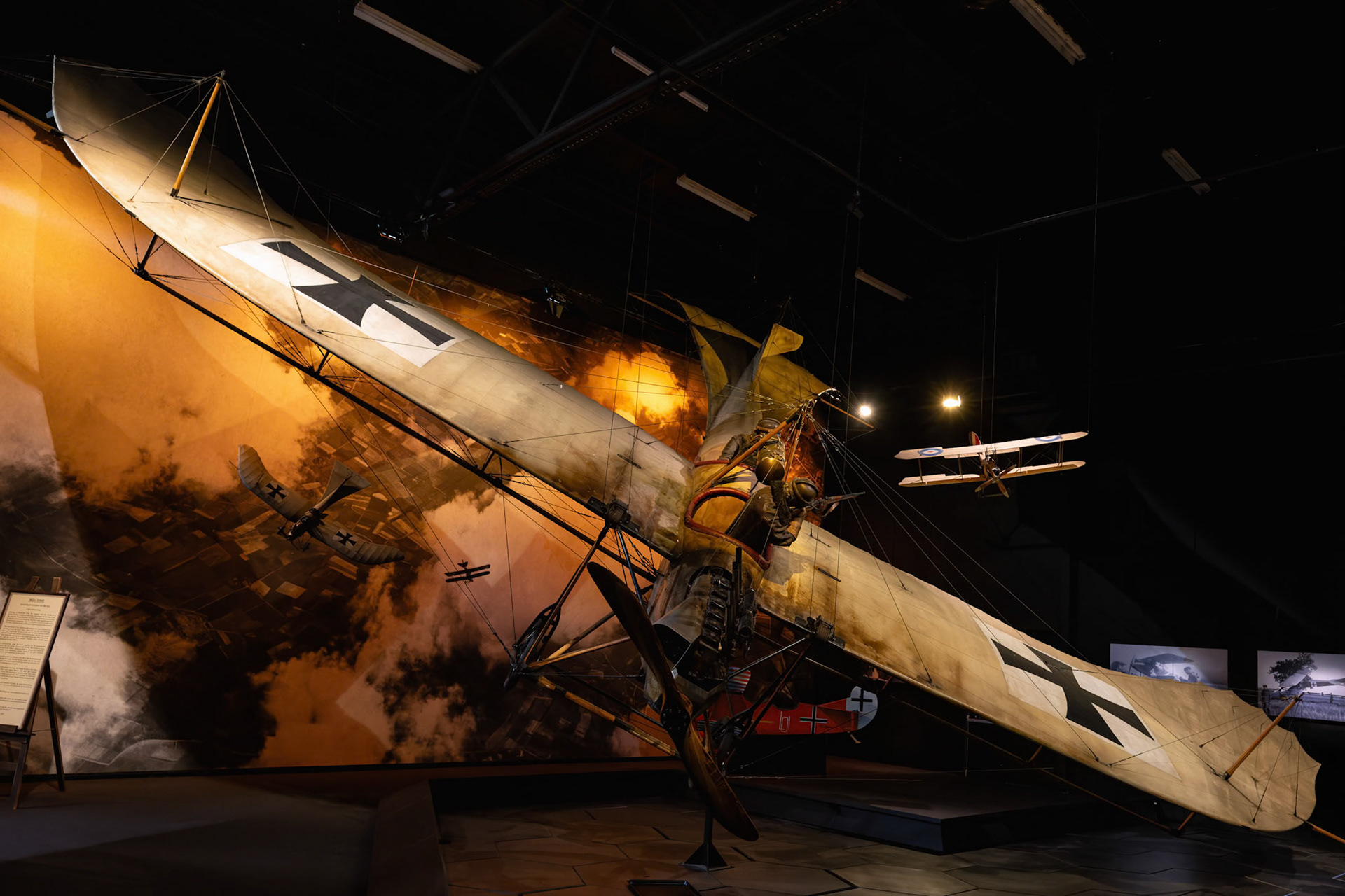 Etrich Taube at Omaka Aviation Heritage Centre in Blenheim, New Zealand