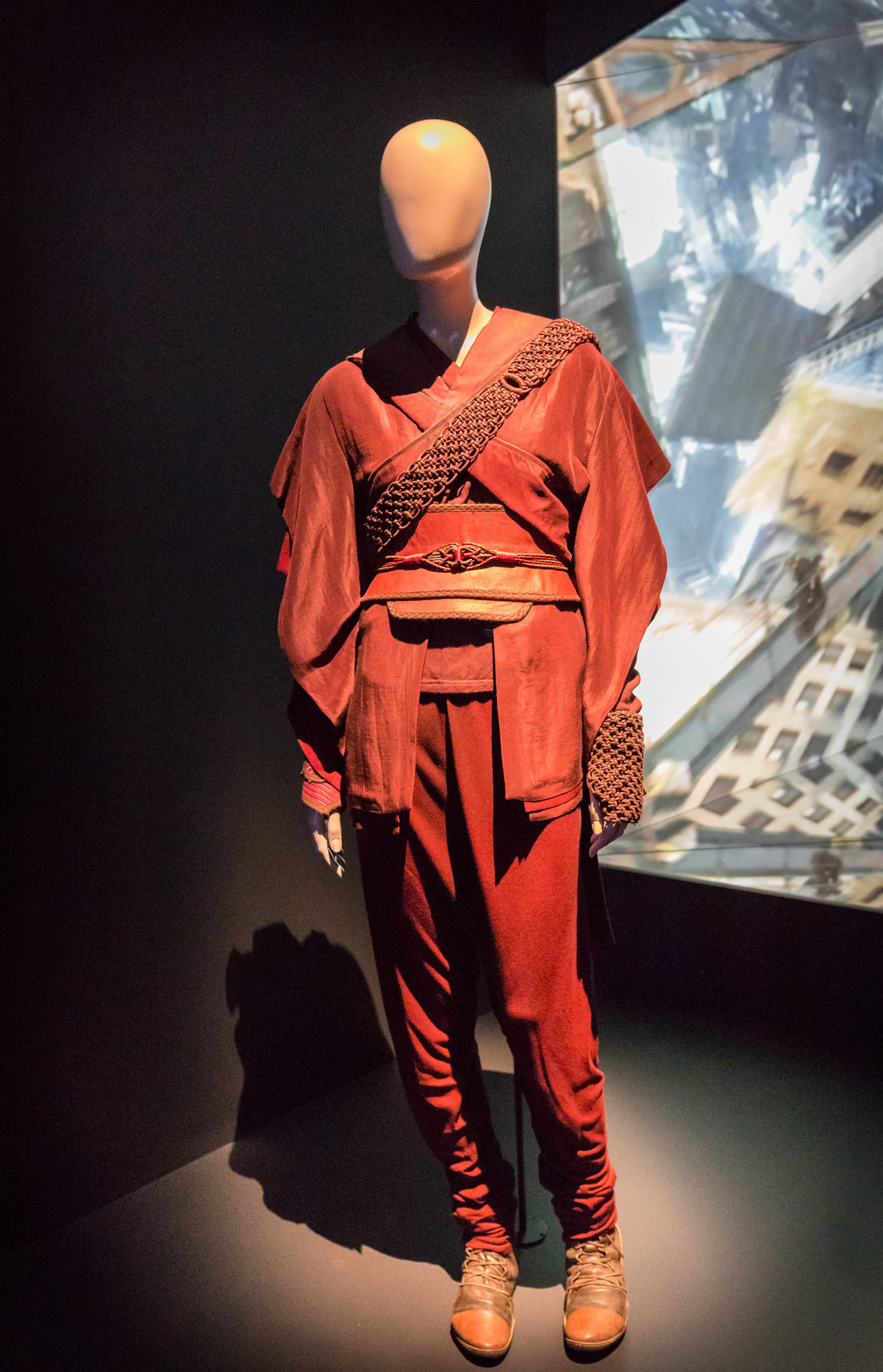 Doctor Strange henchmen custome display at GOMA for the Marvel Exhibition, Brisbane