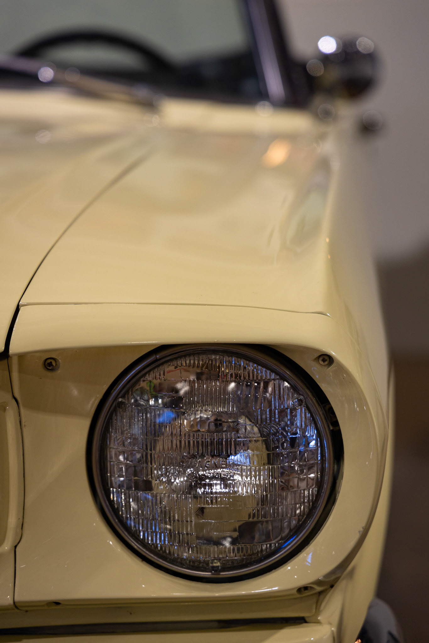 1966 Ford Mustang Convertible at the Gold Coast Motor Museum in Upper Coomera in Queensland, Australia
