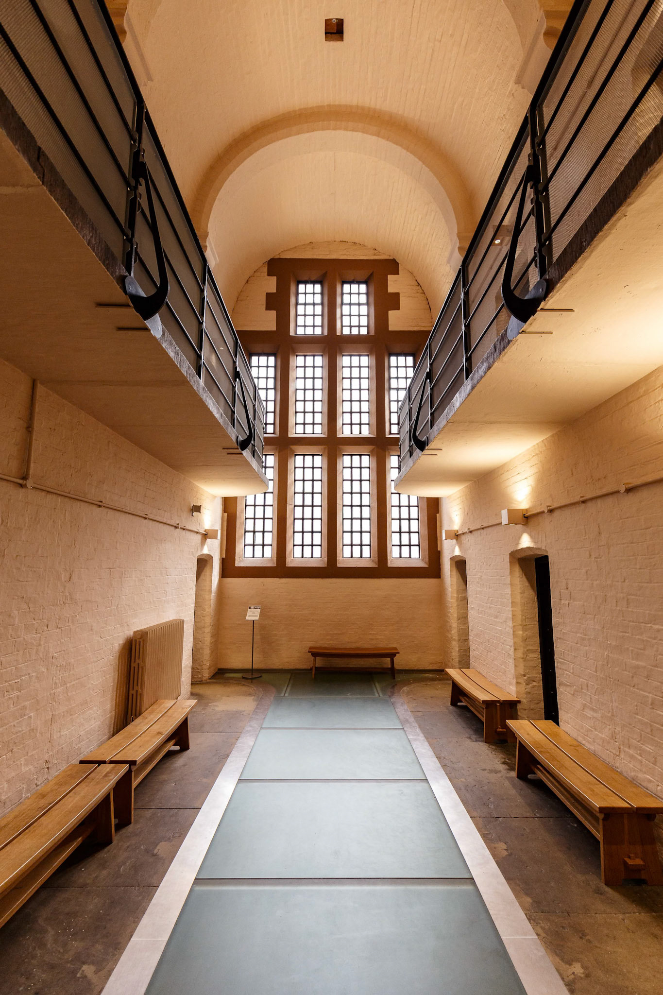 Inside the Victorian Prison at Lincoln Castle, England