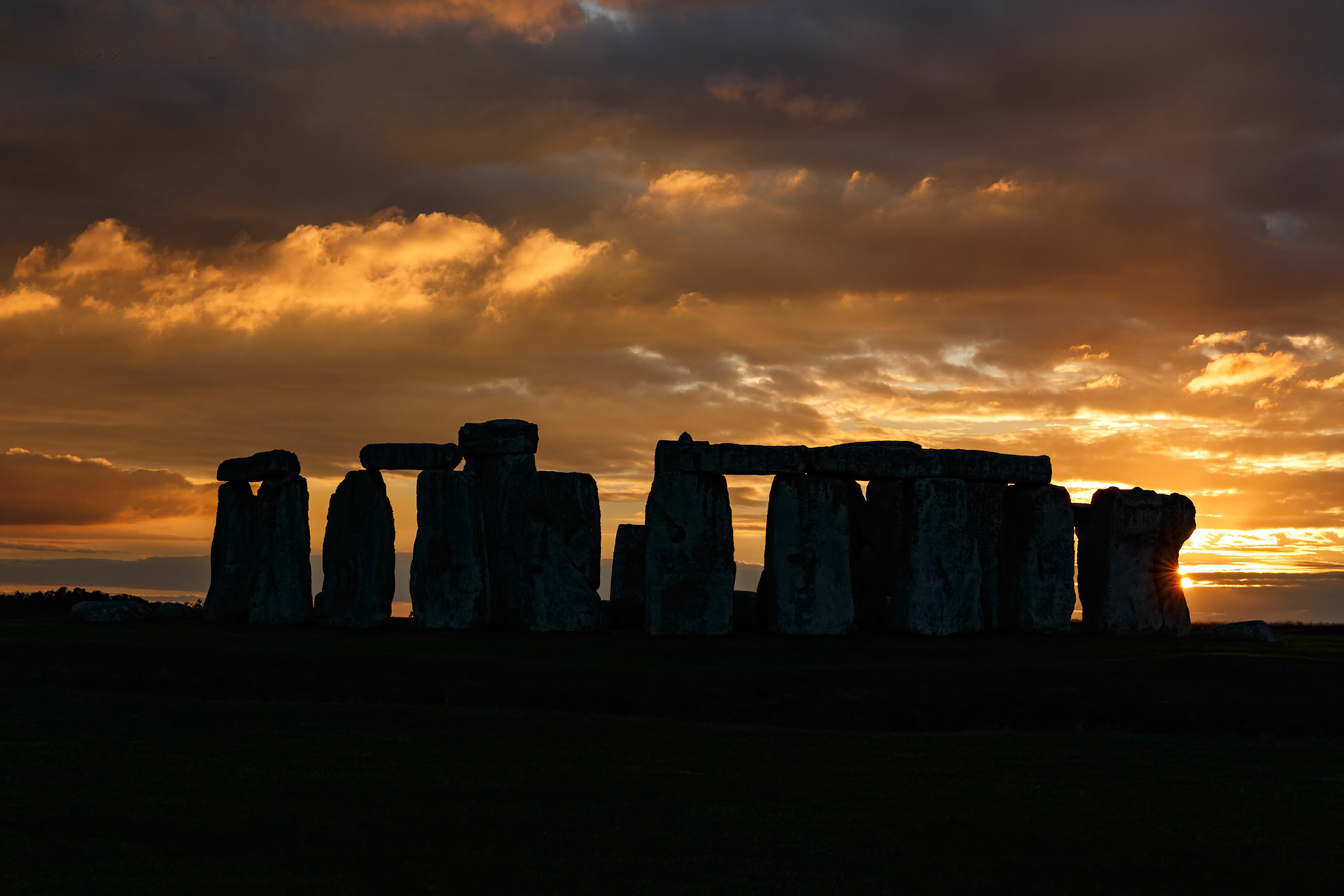 Stonehenge in Wiltshire, England