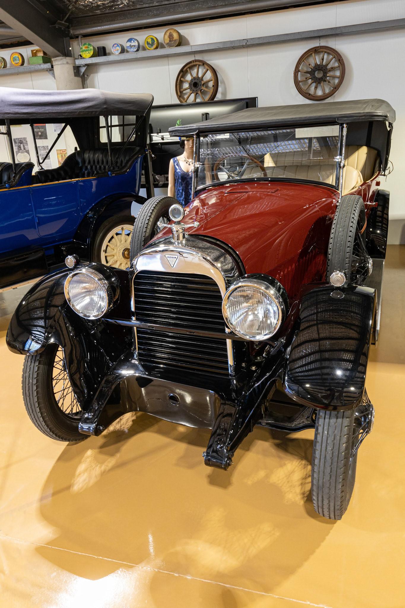 1922 Hudson Super Six Tourer at the Gold Coast Motor Museum in Upper Coomera in Queensland, Australia