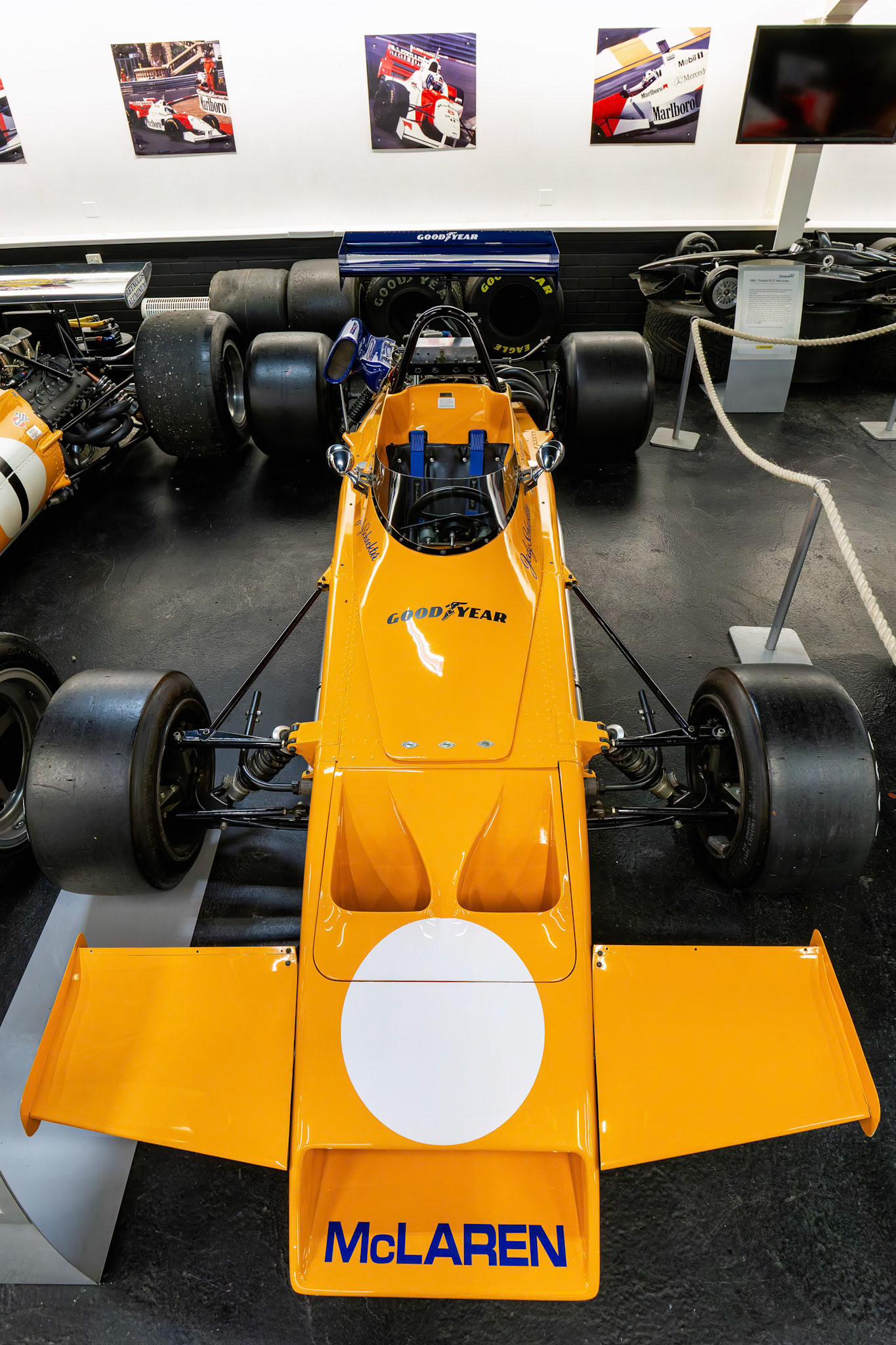 1972 McLaren M21 Formula Two Car at Donington Park Museum, England