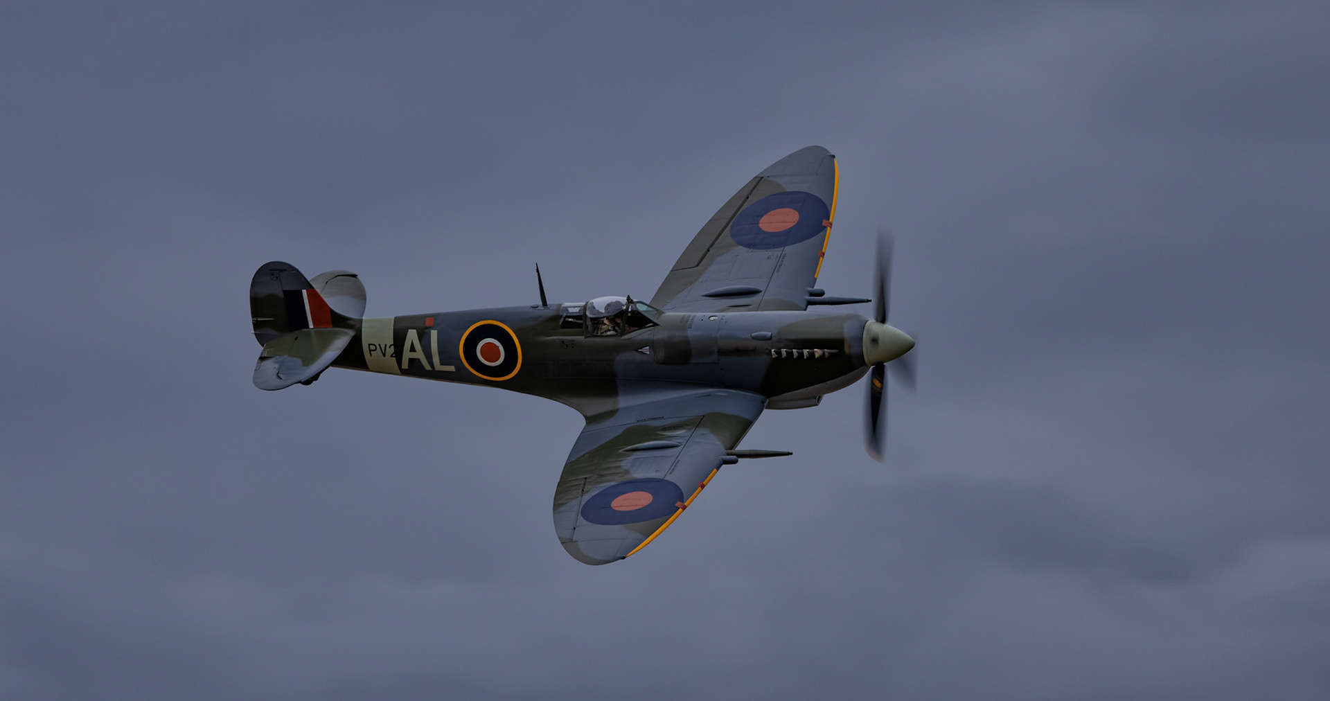 Supermarine Spitfire Mark IX [ZK-SPI] on display at Warbirds over Wanaka, New Zealand