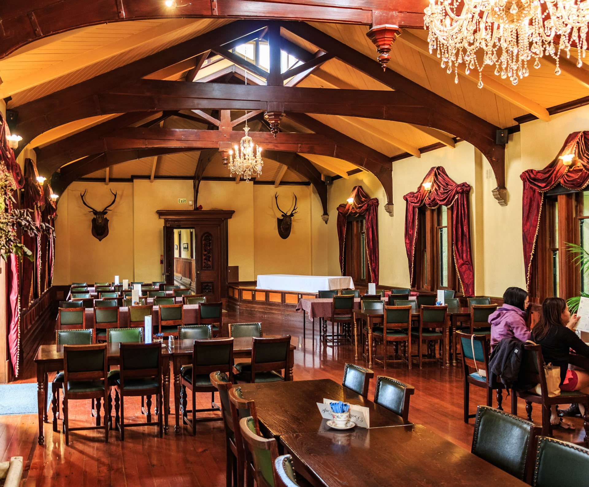 Larnach Castle outside Dunedin, New Zealand