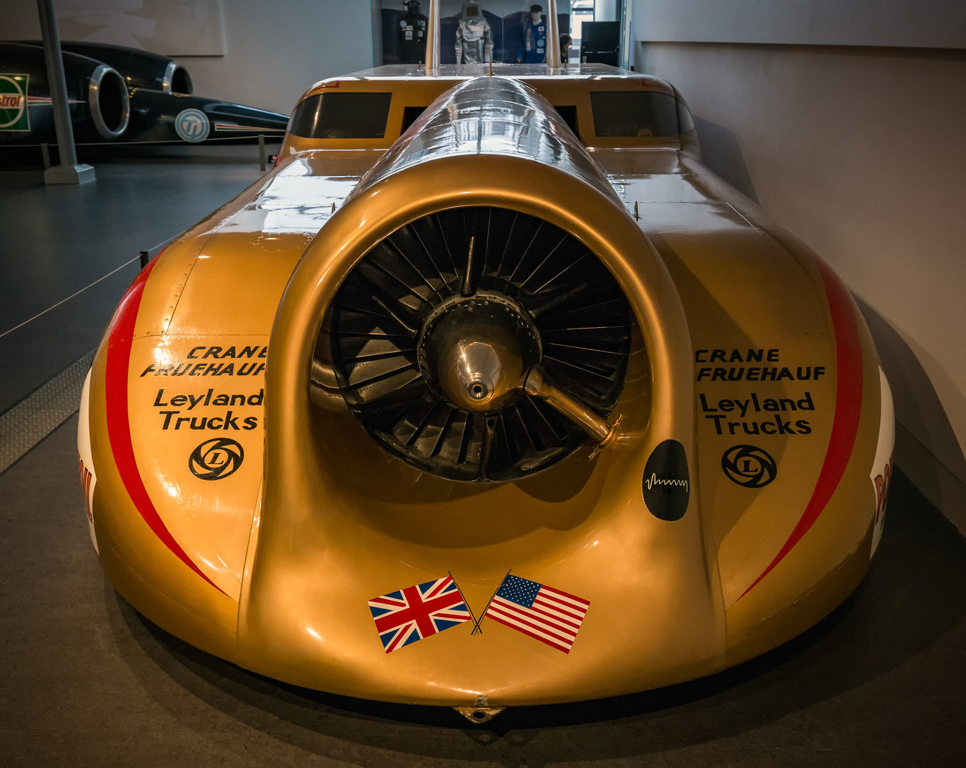 Thrust 2 at the Coventry Transport Museum in Coventry, England