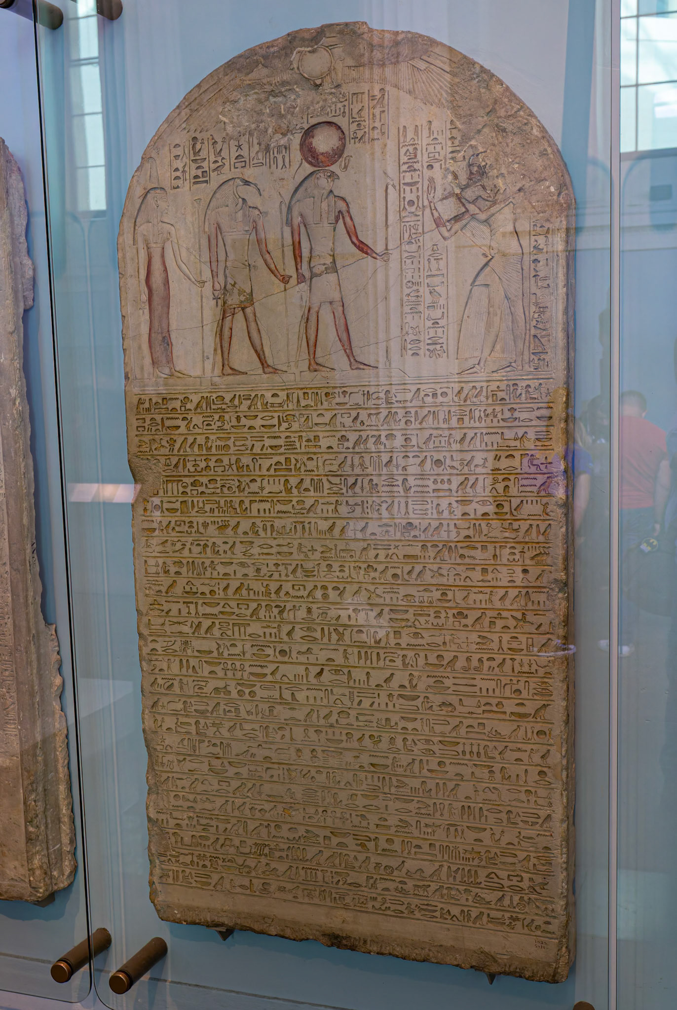 Egyptian Tablet on display at British Museum, London