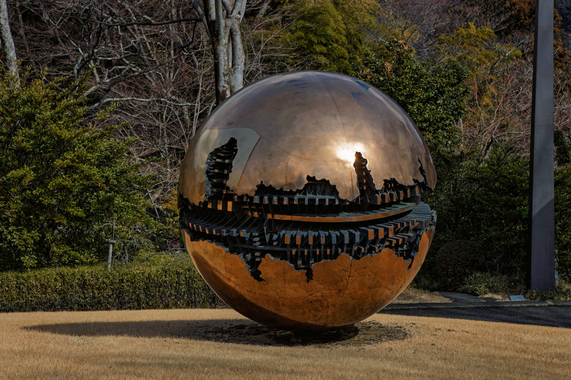 Art on display at the Hakone Open-Air Museum in the Ashigarashimo District, Kanagawa, Japan