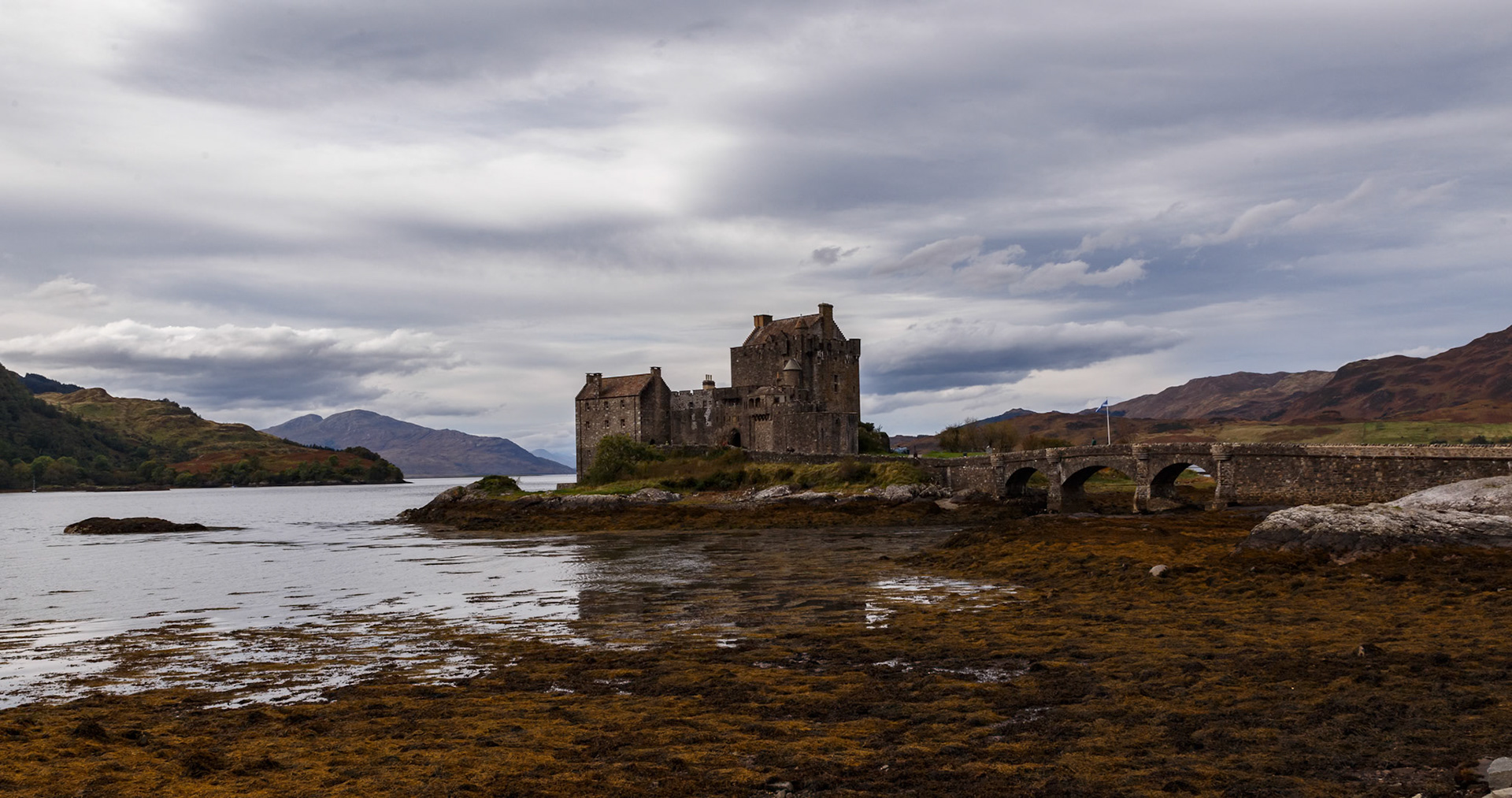 Eilean Donan Castle in the Highlands, Scotland