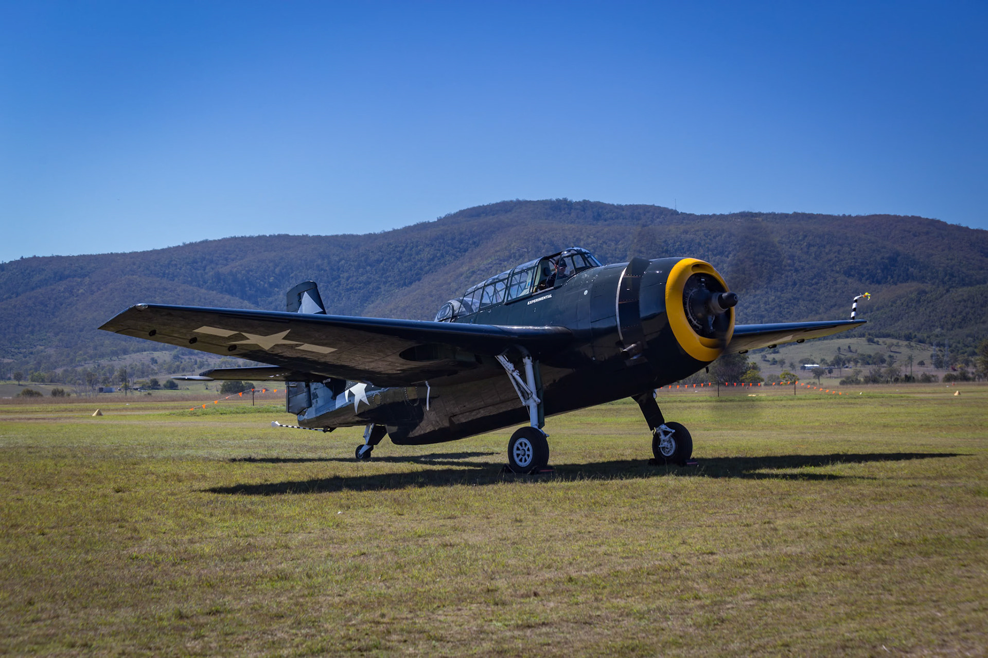Grumman Avenger at the Brisbane Valley Airshow 2016