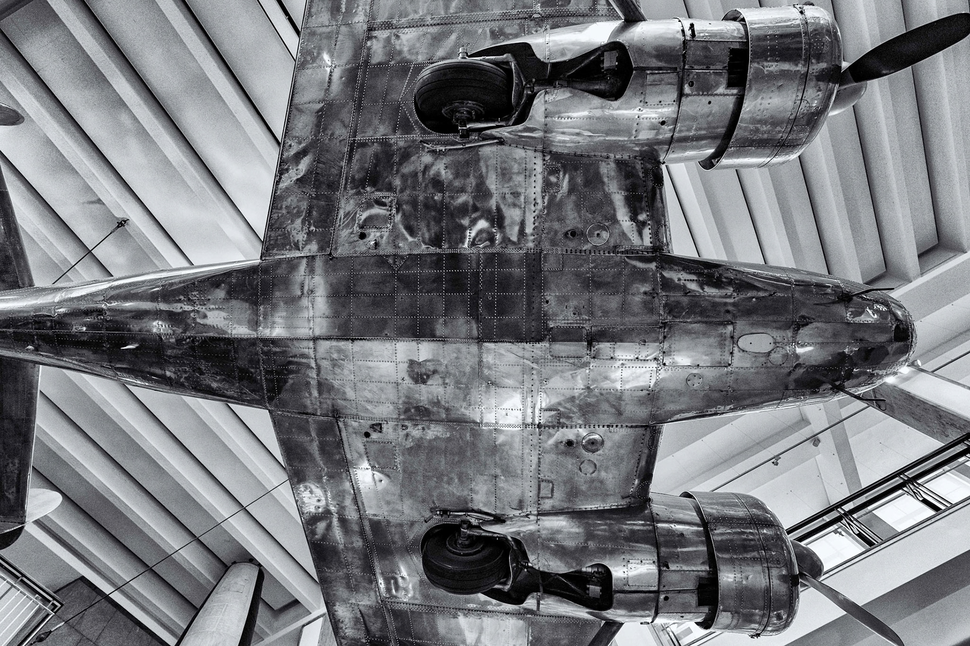 Static Aircraft display in the Science Museum, London