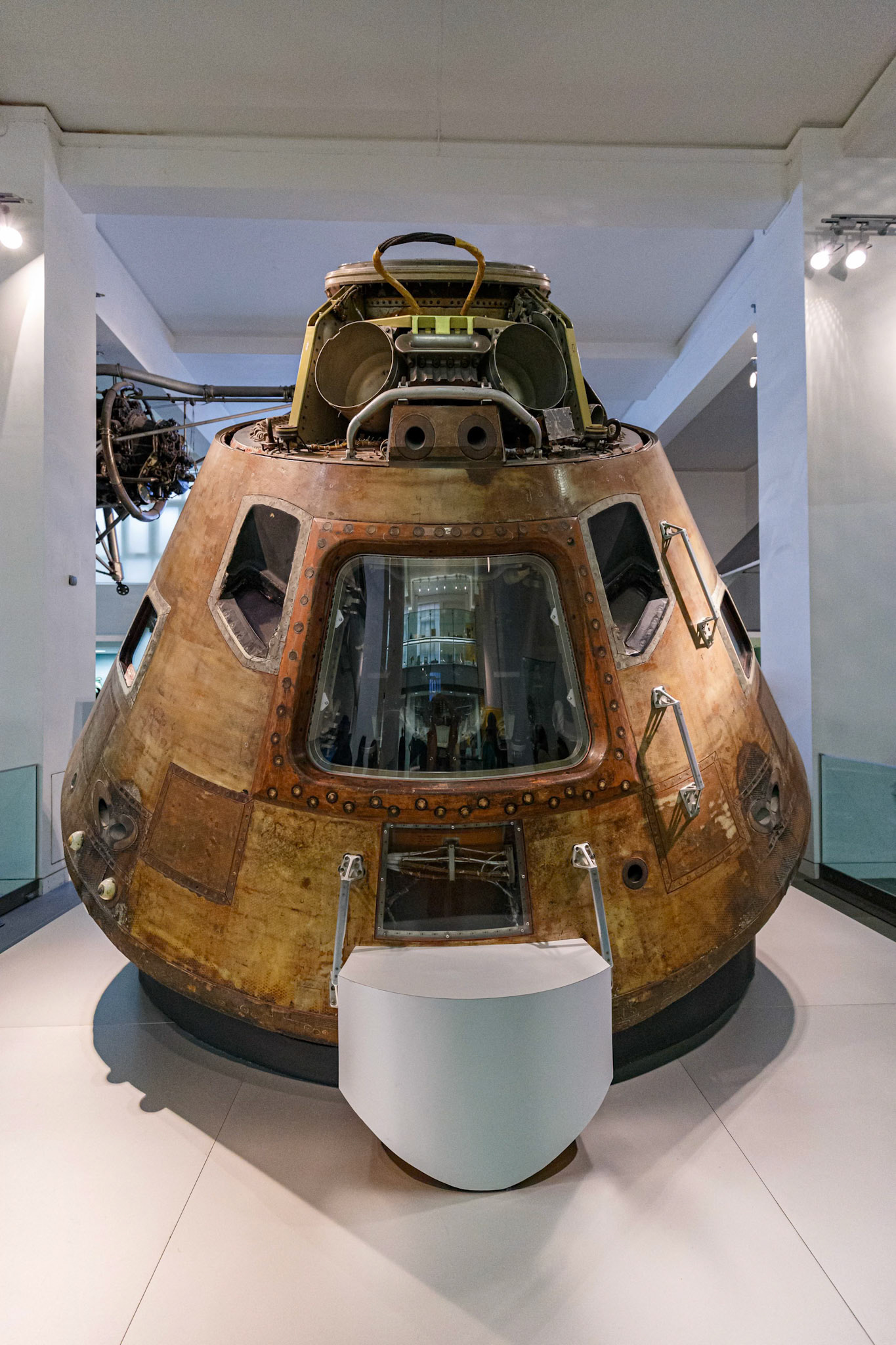 Apollo 10 Capsule in the Science Museum, London