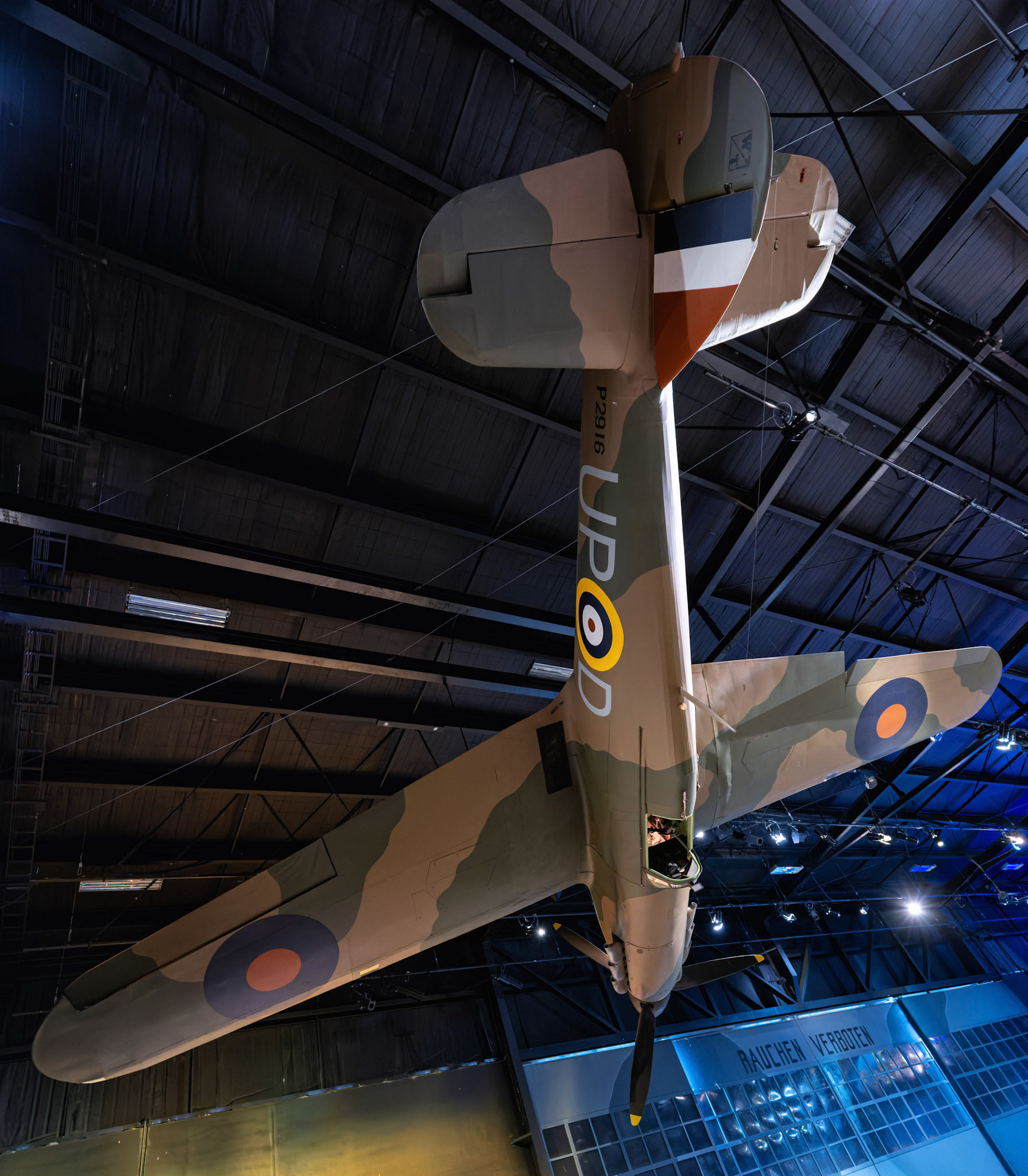 Hawker Hurricane at Omaka Aviation Heritage Centre in Blenheim, New Zealand